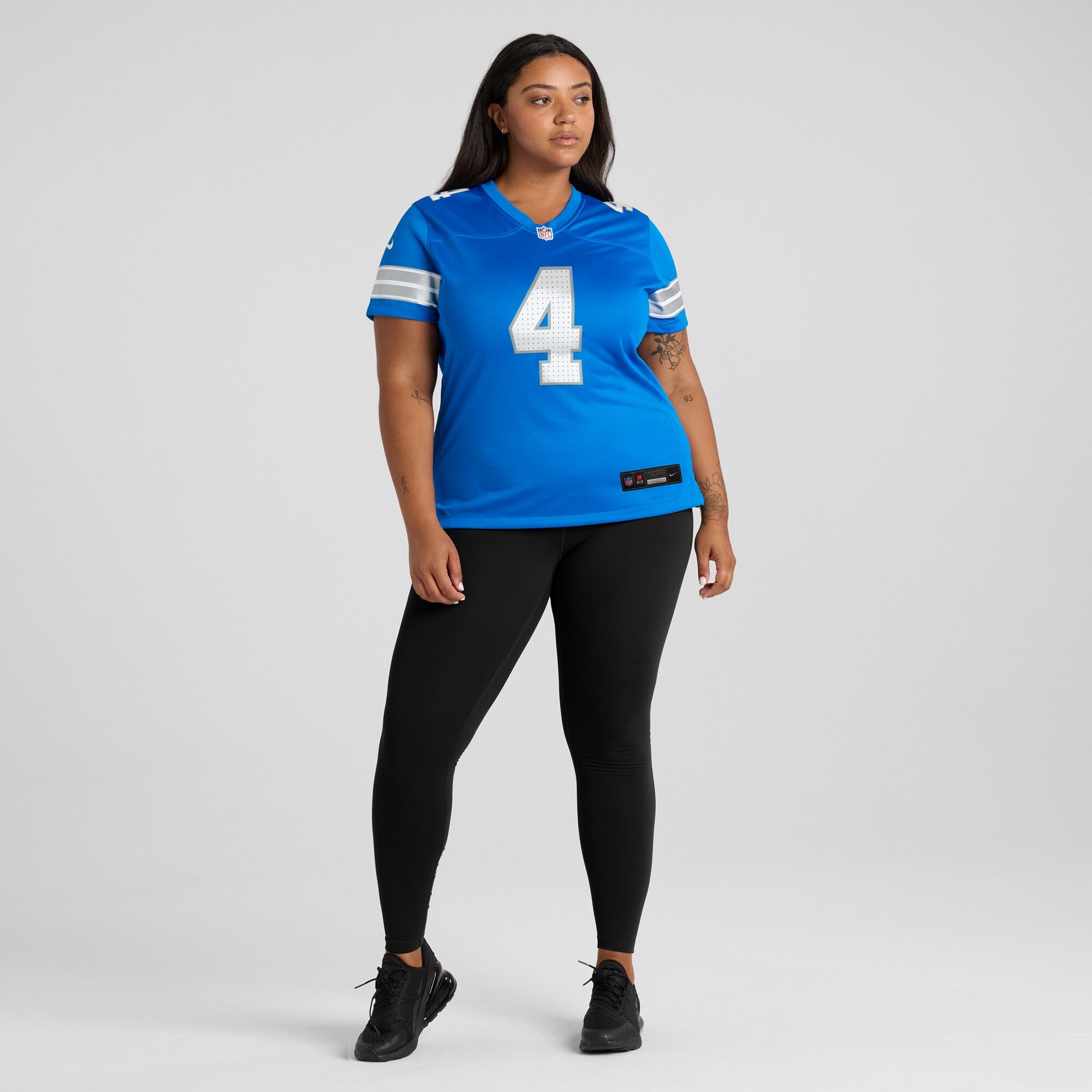 Emmanuel Moseley Detroit Lions Nike Women's Team Game Jersey -  Blue