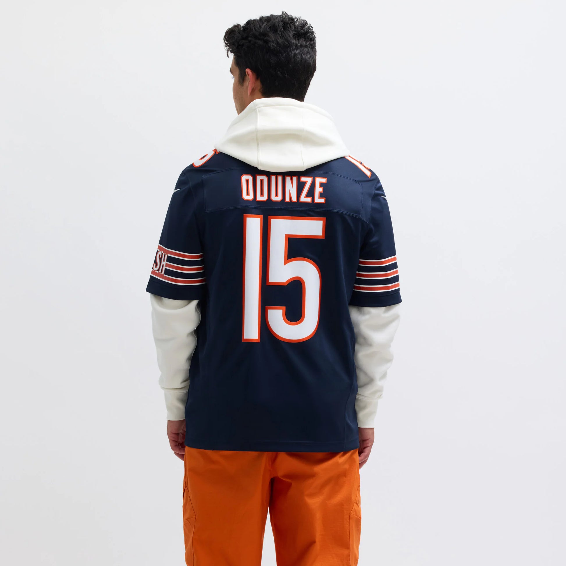 Rome Odunze Chicago Bears Nike Vapor F.U.S.E. Limited Jersey - Navy