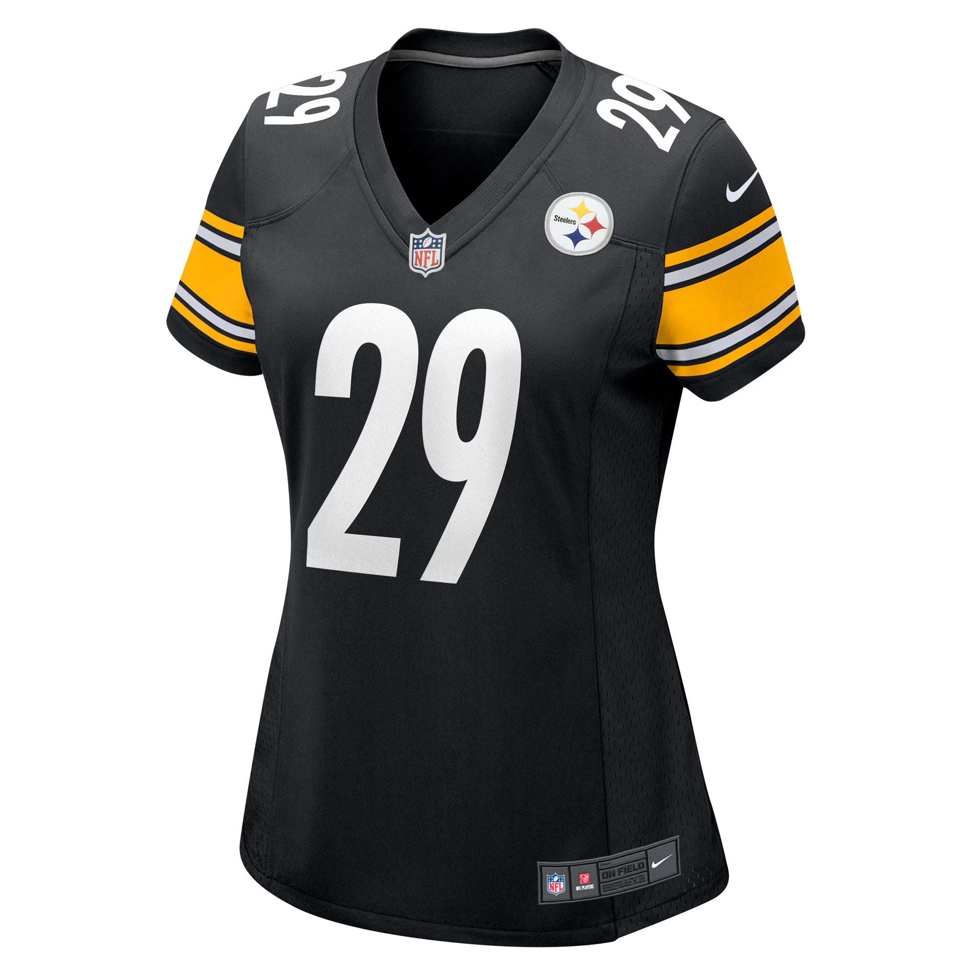 Ryan Watts Pittsburgh Steelers Nike Women's Team Game Jersey -  Black