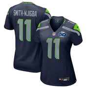 Jaxon Smith-Njigba Seattle Seahawks Nike Women's Team 50th Season Game Jersey - College Navy