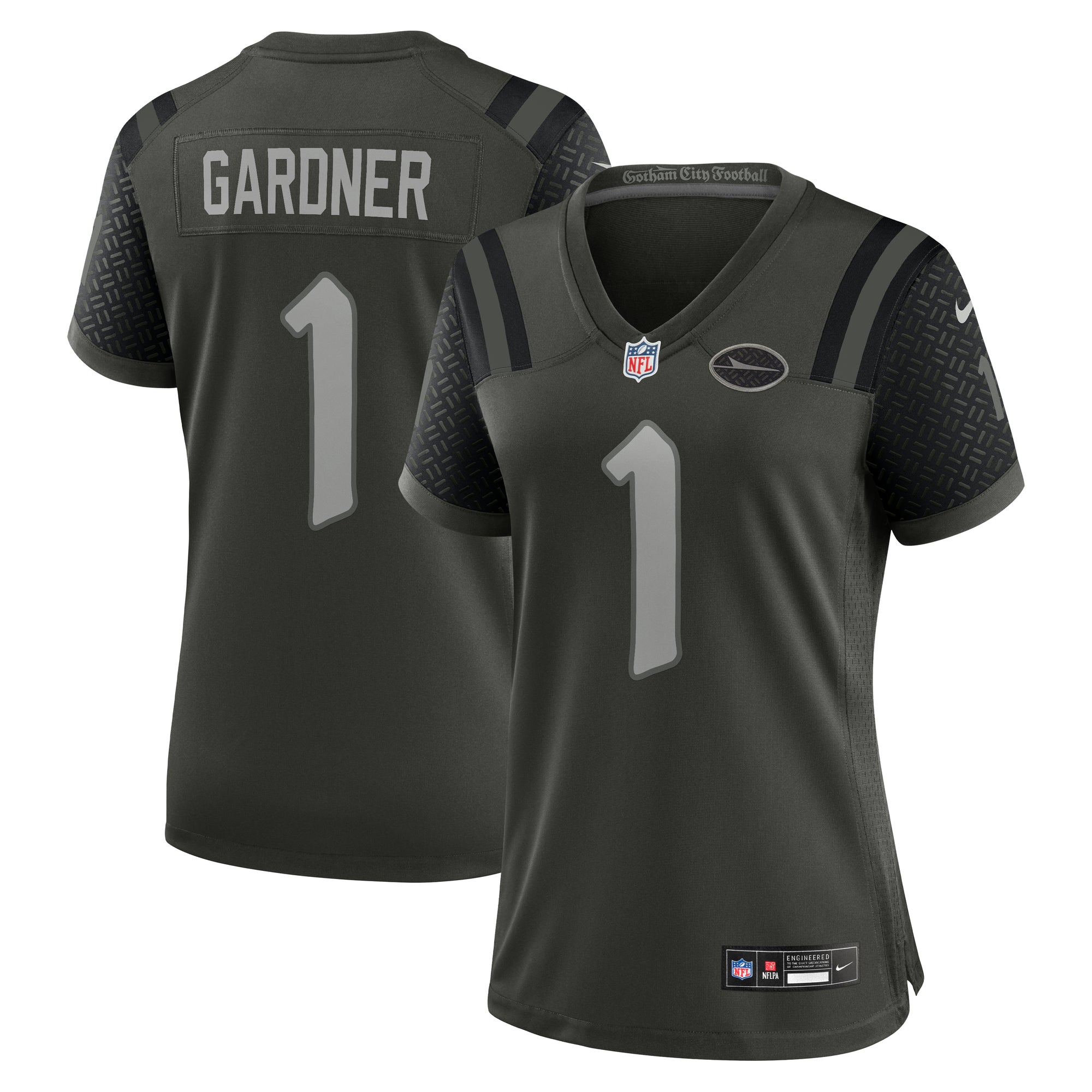 Ahmad Sauce Gardner New York Jets Nike Women's 2025 Rivalries Collection Game Jersey - Gotham Green