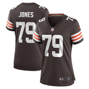 Dawand Jones Cleveland Browns Nike Women's Team Game Jersey -  Brown