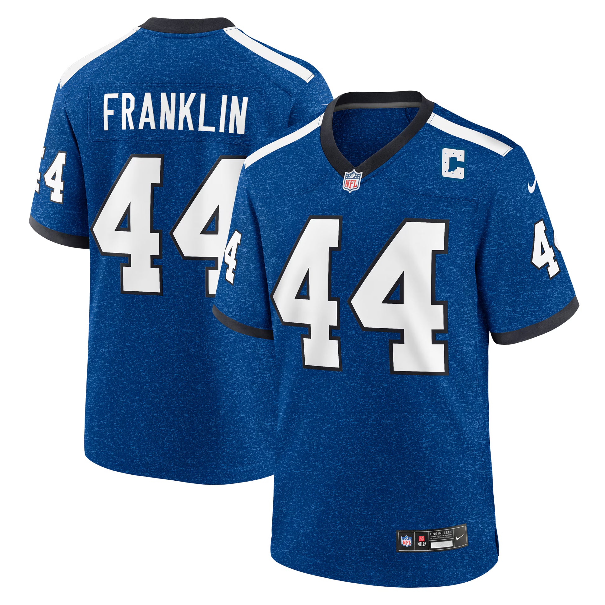 Zaire Franklin Indianapolis Colts Nike Alternate Game Jersey - Blue