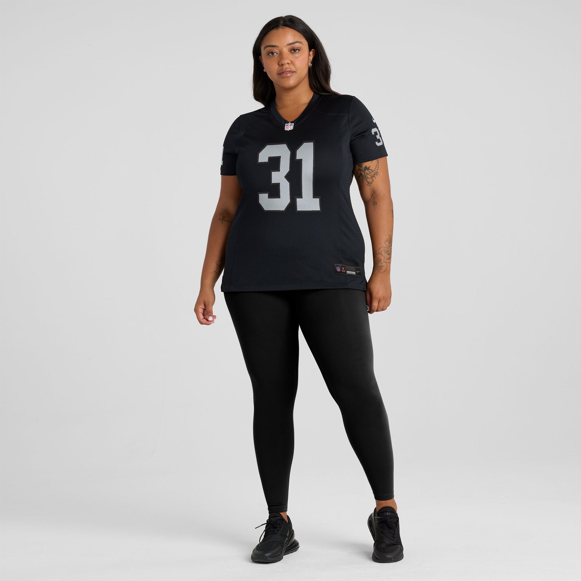 Raheem Mostert Las Vegas Raiders Nike Women's Team Game Jersey -  Black