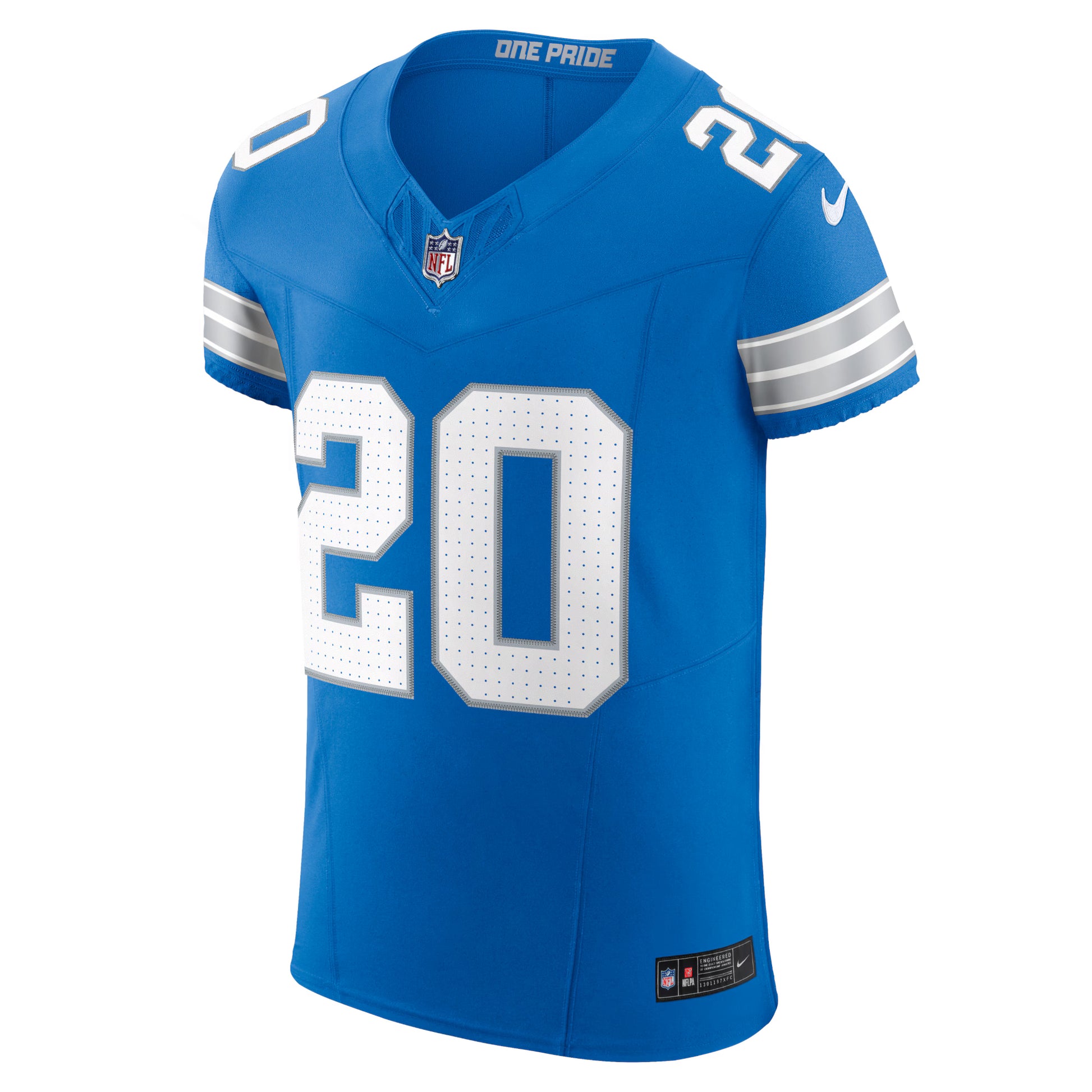 Barry Sanders Detroit Lions Nike  Vapor F.U.S.E. Elite Jersey - Blue