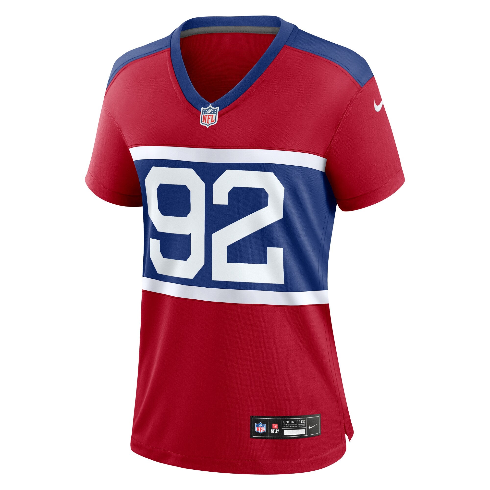 Michael Strahan New York Giants Nike Women's Alternate Retired Player Game Jersey - Century Red