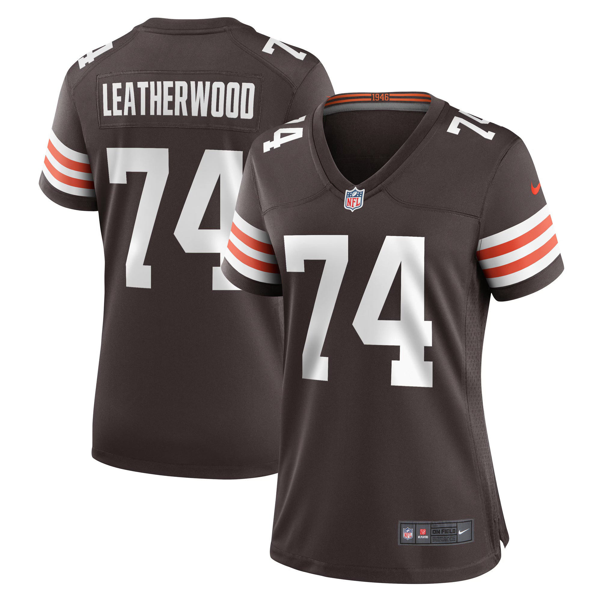 Alex Leatherwood Cleveland Browns Nike Women's Team Game Jersey -  Brown