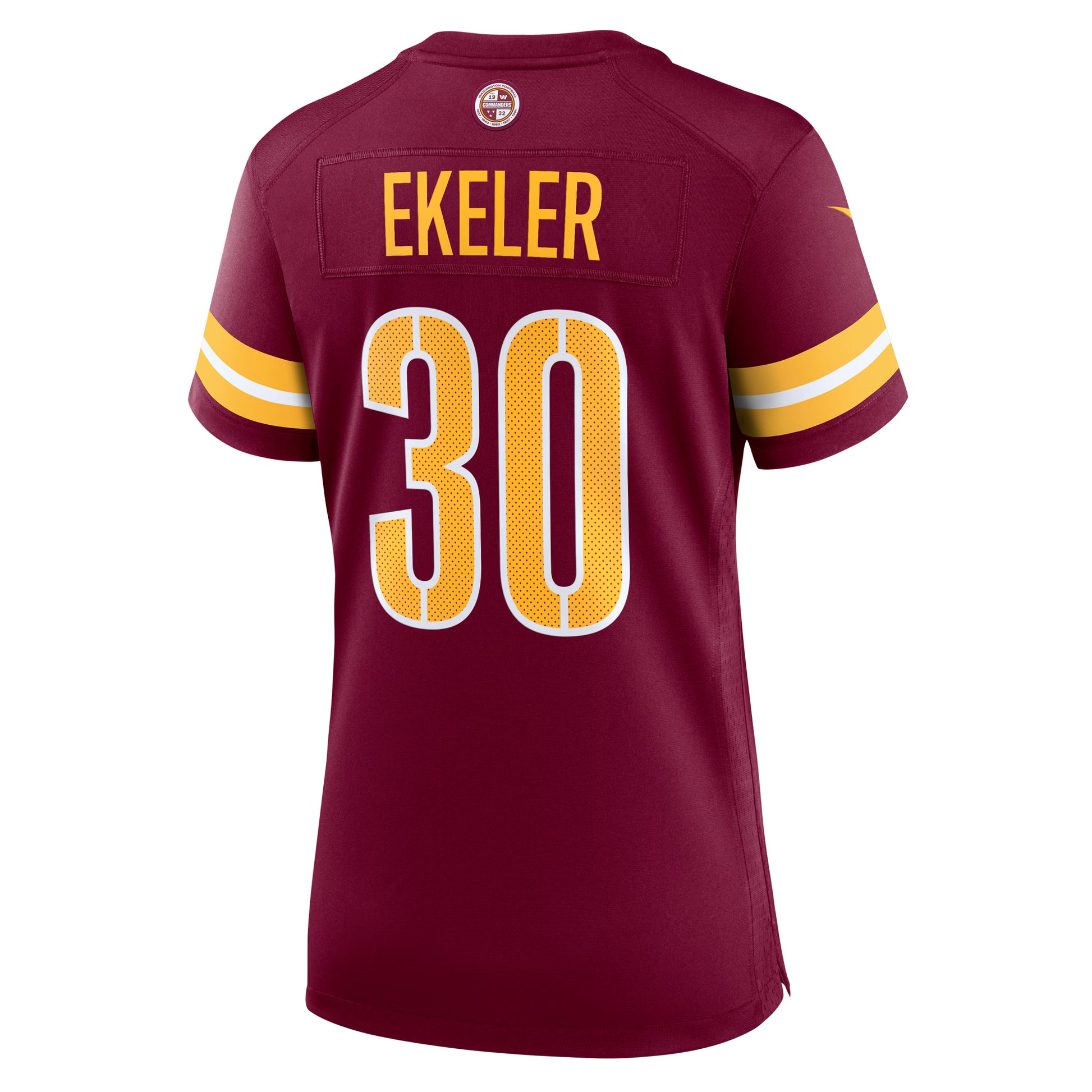 Austin Ekeler Washington Commanders Nike Women's Team Game Jersey -  Burgundy
