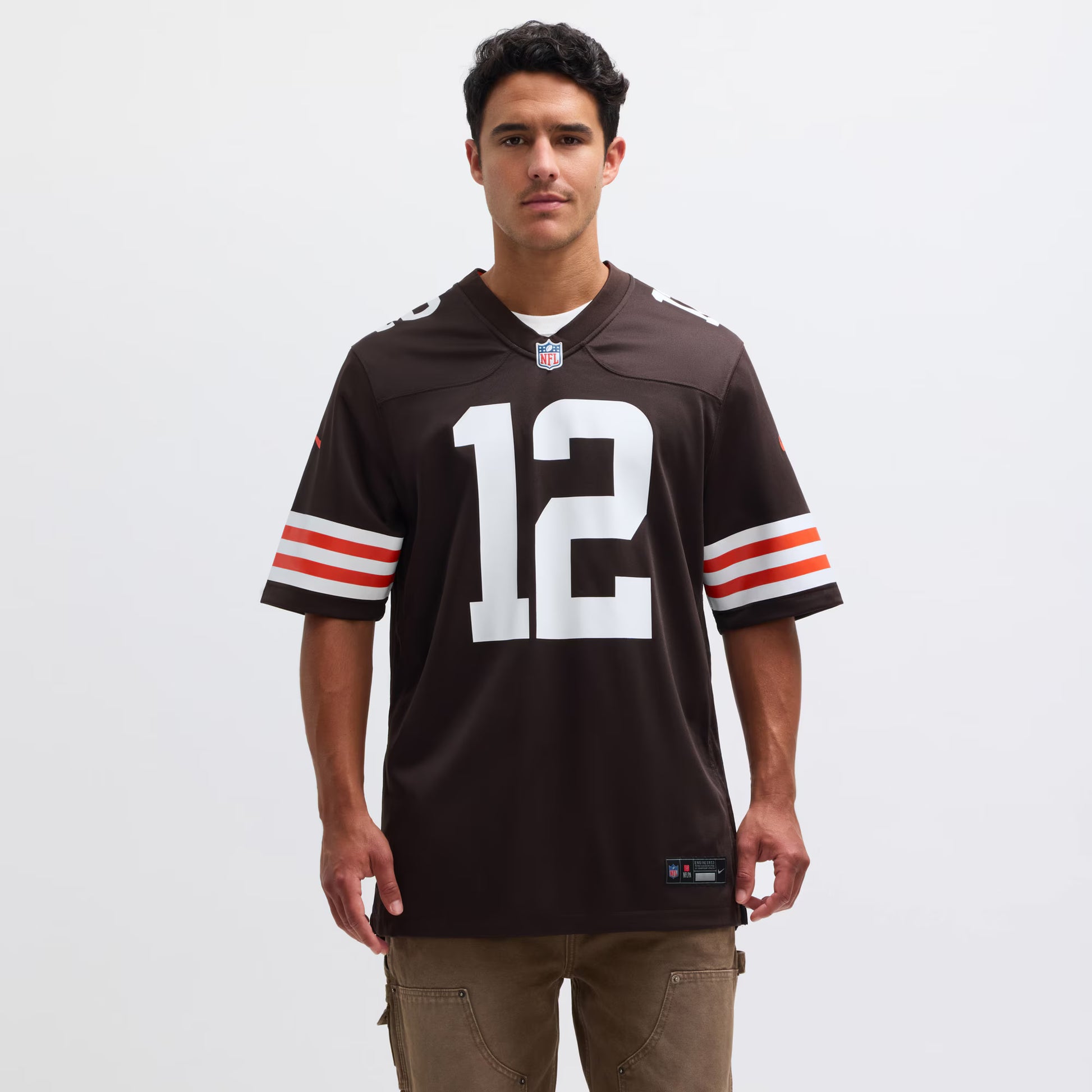 Shedeur Sanders Cleveland Browns Nike 2025 NFL Draft Game Jersey - Brown