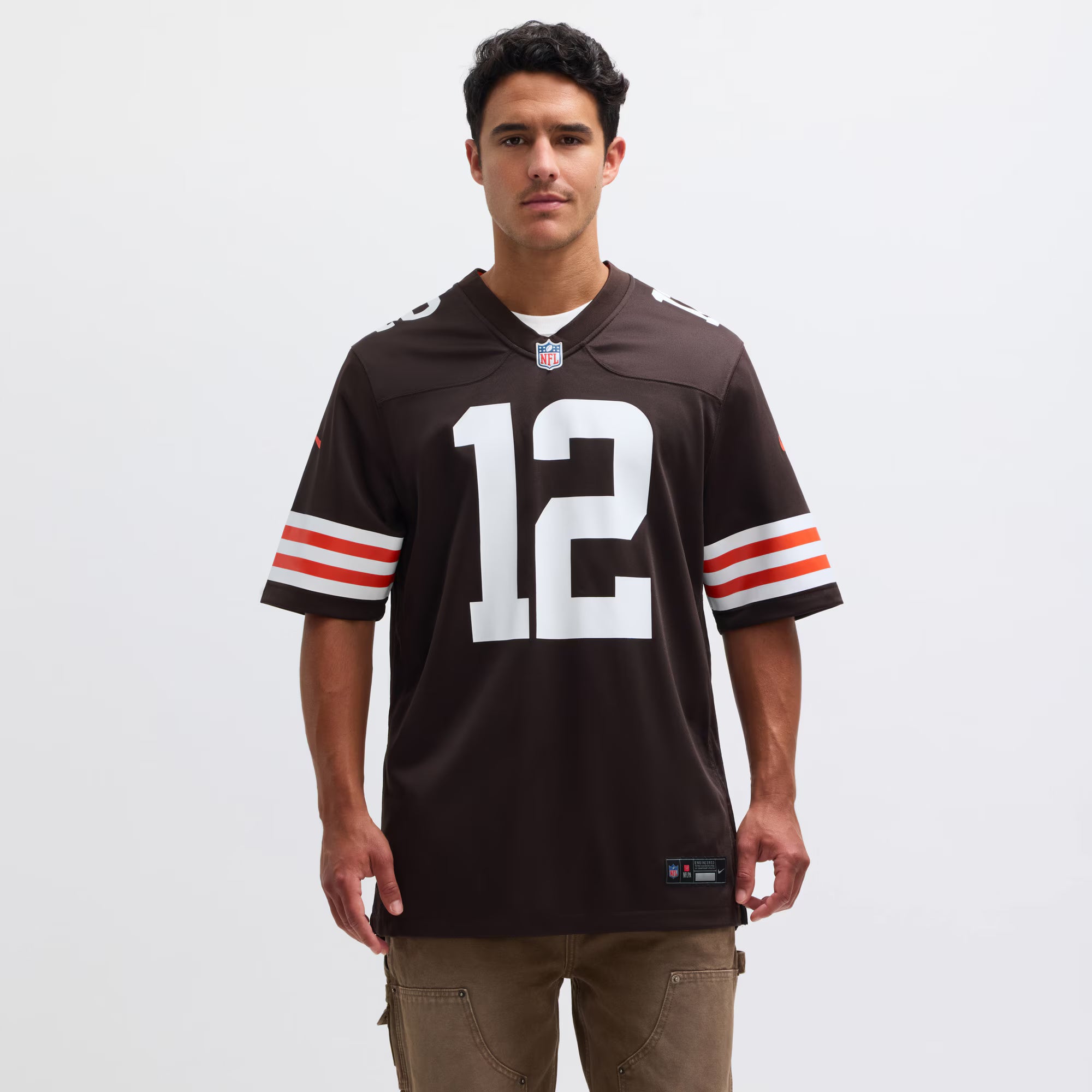 Shedeur Sanders Cleveland Browns Nike 2025 NFL Draft Game Jersey - Brown