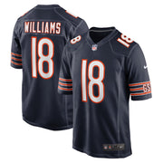 Caleb Williams Chicago Bears Nike  Player Game Jersey - Navy