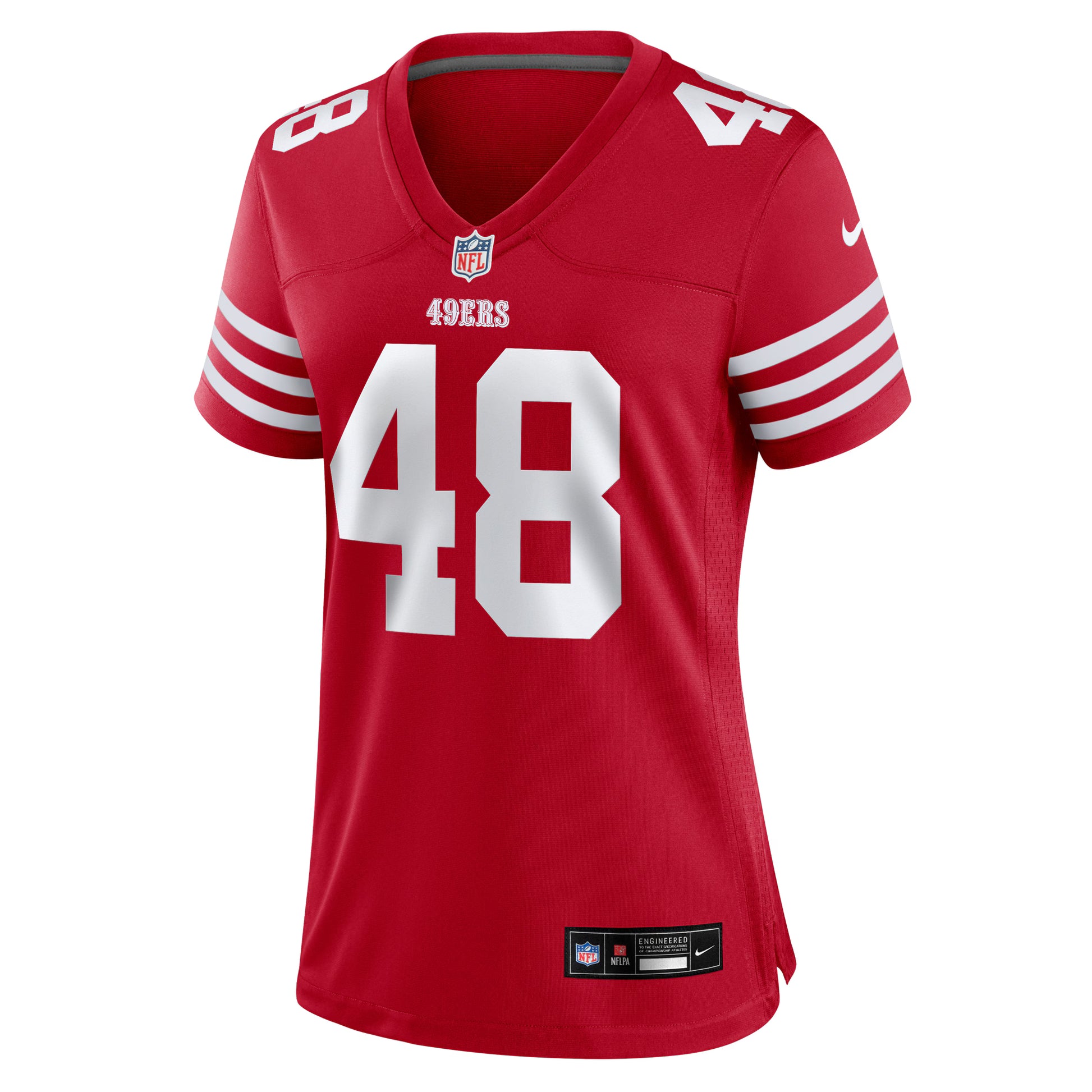 Tatum Bethune San Francisco 49ers Nike Women's Team Game Jersey -  Scarlet