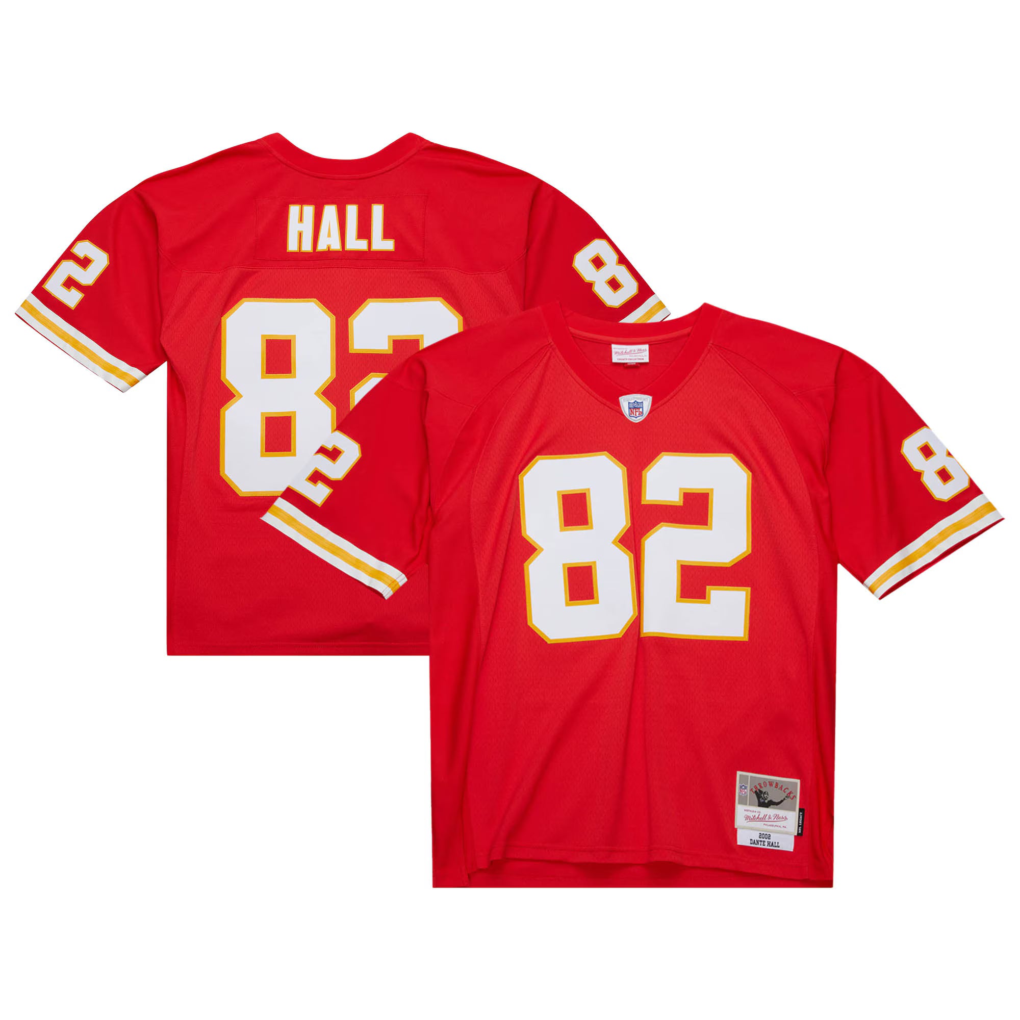 Dante Hall Kansas City Chiefs Mitchell &amp; Ness 2002 Legacy Replica Jersey - Red