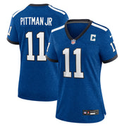 Michael Pittman Jr. Indianapolis Colts Nike Women's Indiana Nights Alternate Game Jersey - Royal