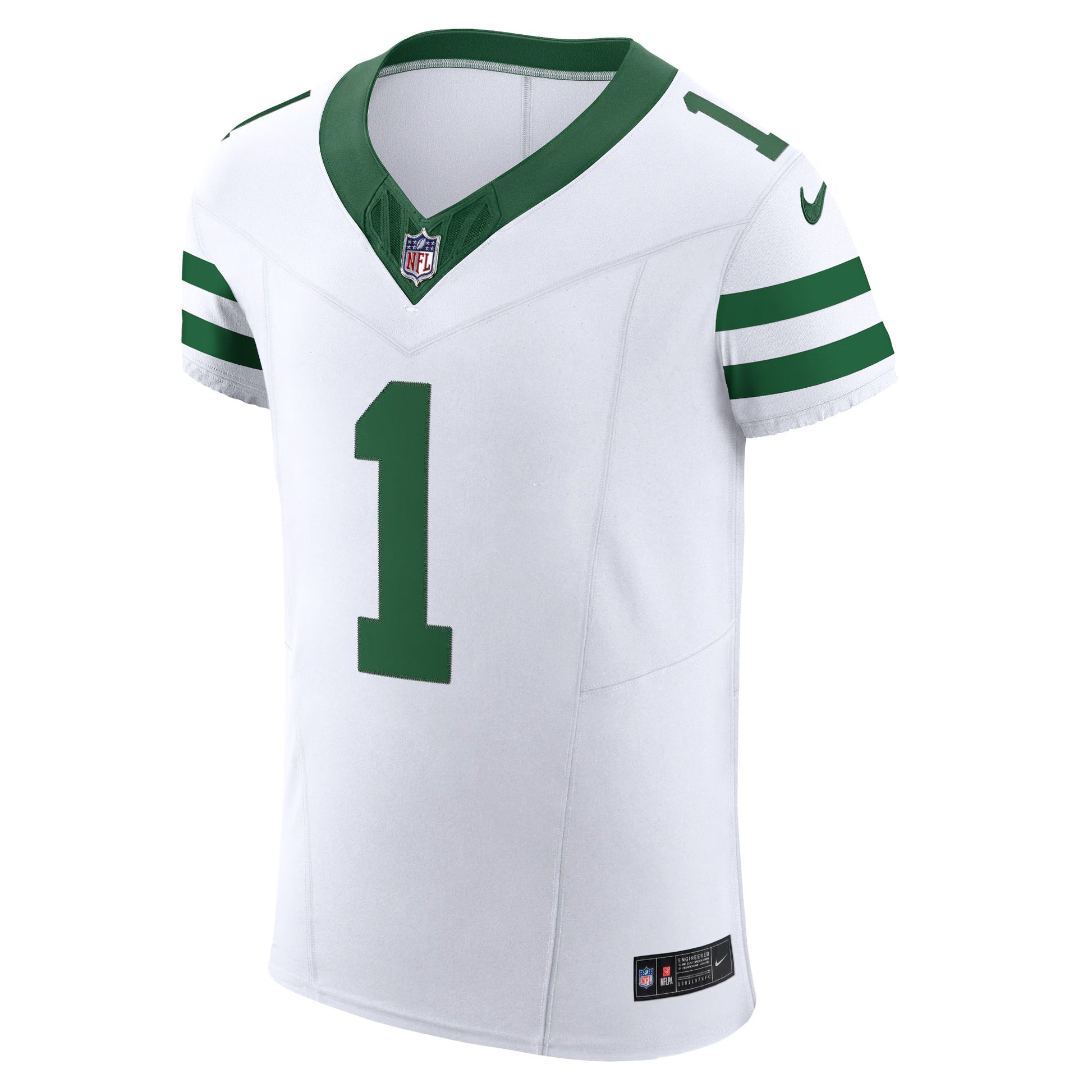Ahmad Sauce Gardner New York Jets Nike Alternate Vapor F.U.S.E. Elite Jersey - White