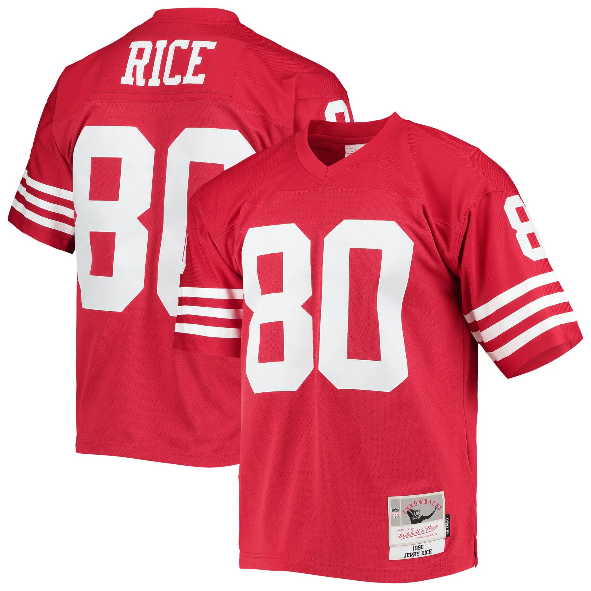 Jerry Rice San Francisco 49ers Mitchell &amp; Ness Legacy Replica Jersey - Scarlet
