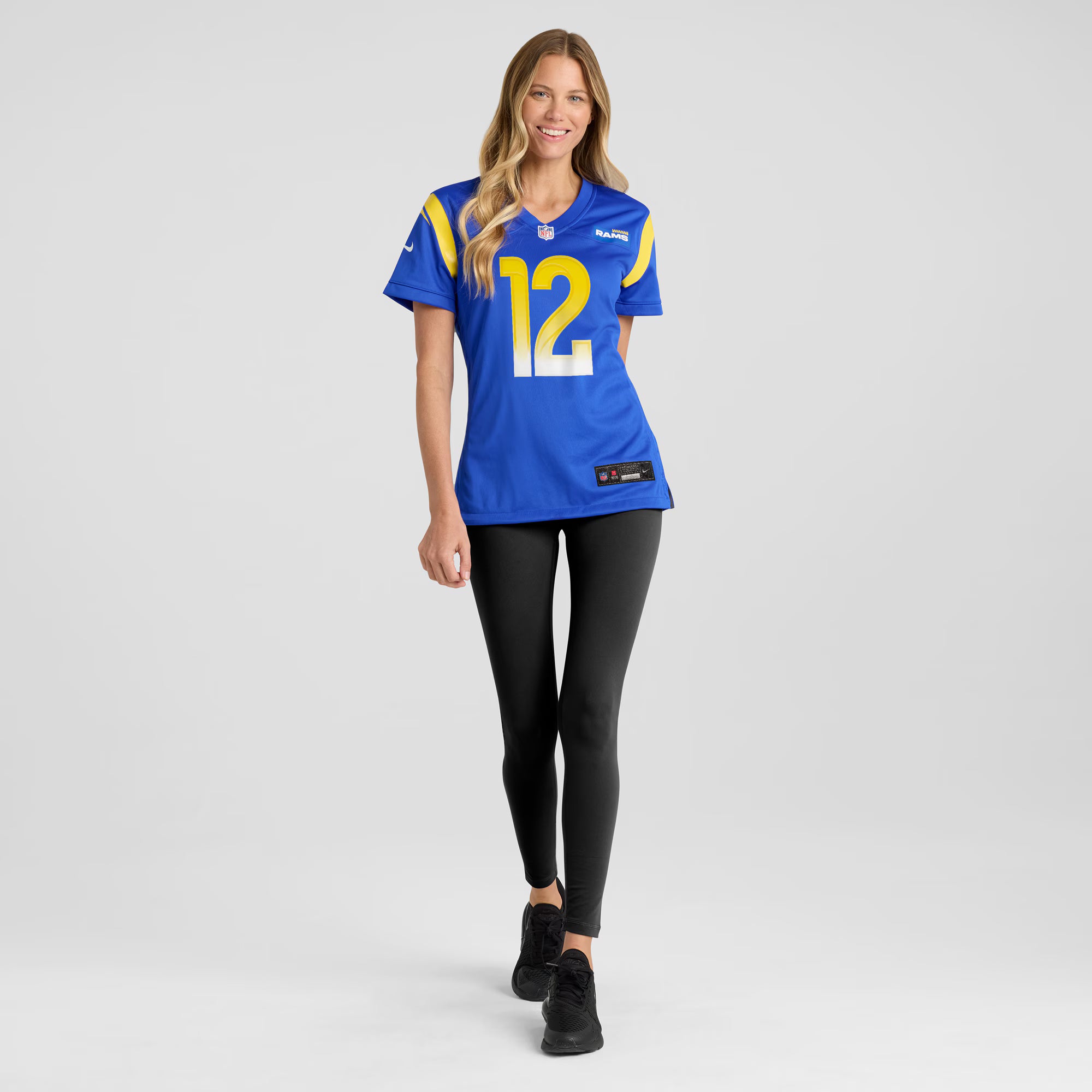 Puka Nacua Los Angeles Rams Nike Women's Game Player Jersey - Royal