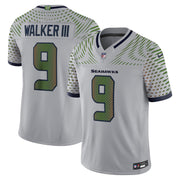 Kenneth Walker III Seattle Seahawks Nike 2025 Rivalries Collection Limited Jersey - Wolf Gray
