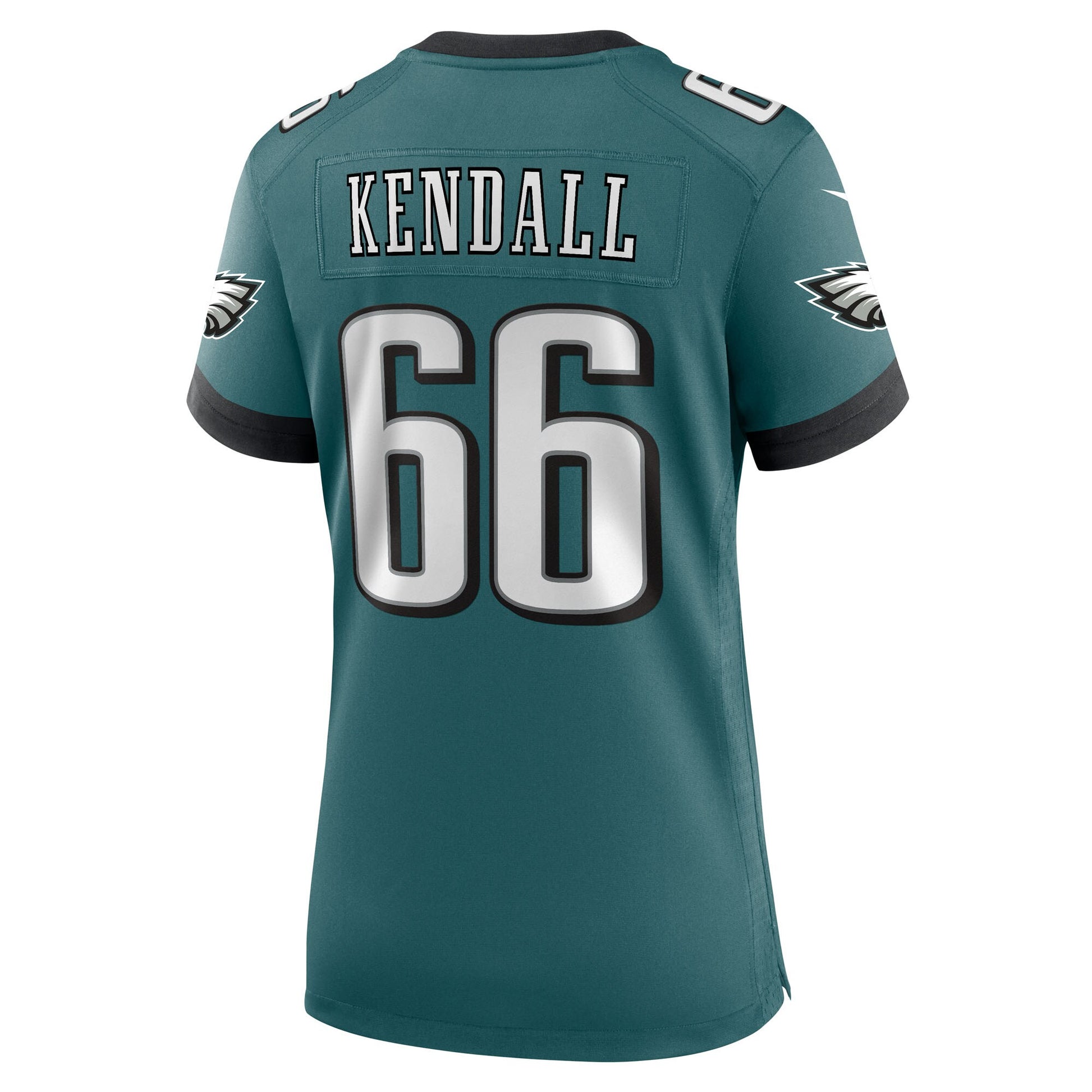 Drew Kendall Philadelphia Eagles Nike Women's Team Game Jersey - Midnight Green