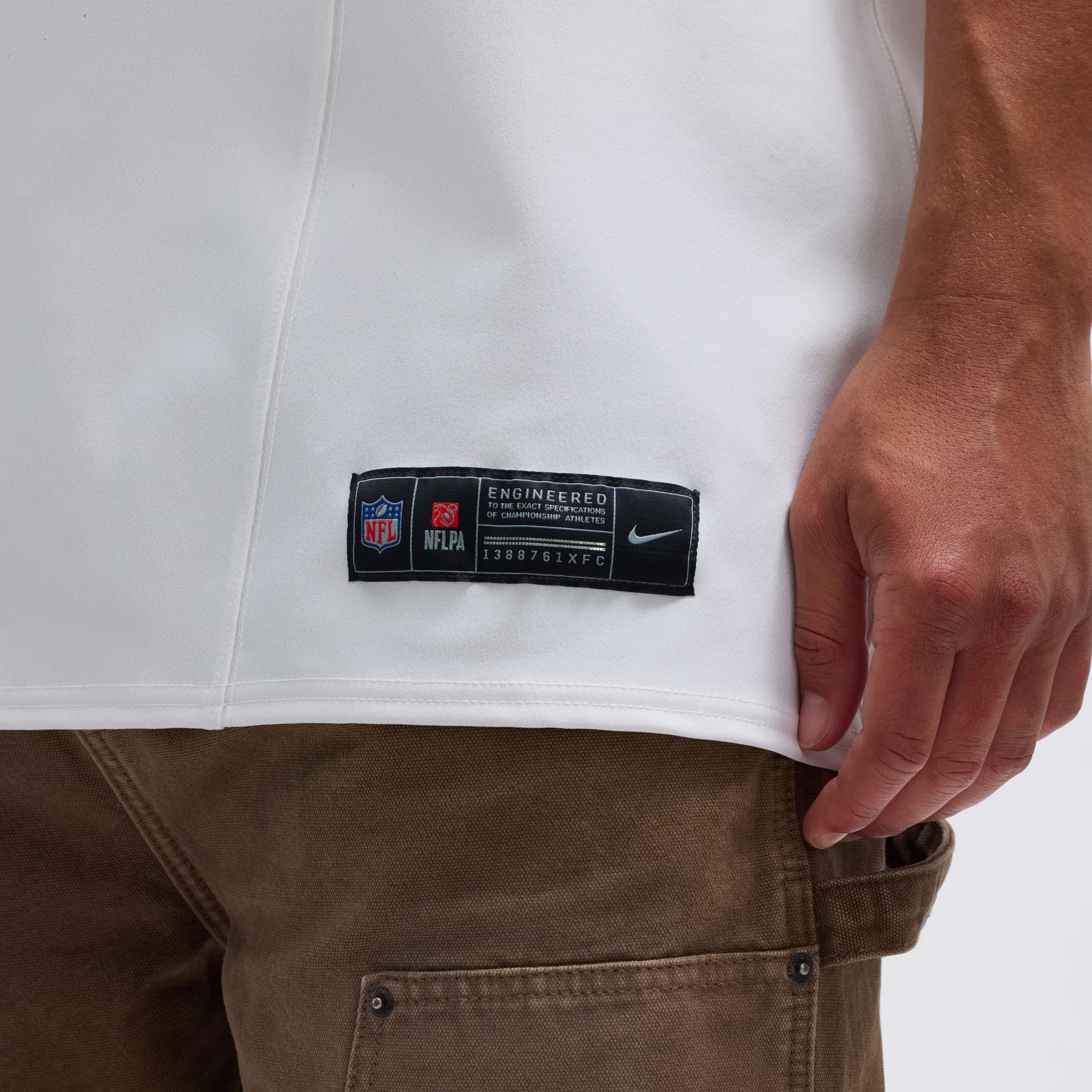 Ahmad Sauce Gardner New York Jets Nike Alternate Vapor F.U.S.E. Elite Jersey - White