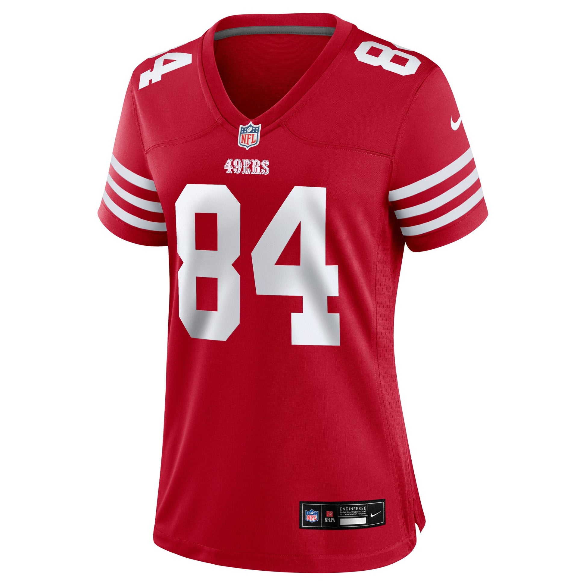Kendrick Bourne San Francisco 49ers Nike Women's Team Game Jersey -  Scarlet