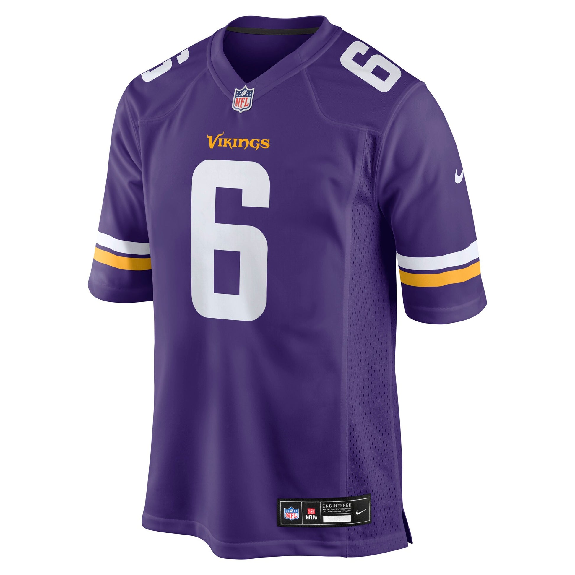 Dwight McGlothern Minnesota Vikings Nike Team Game Jersey -  Purple