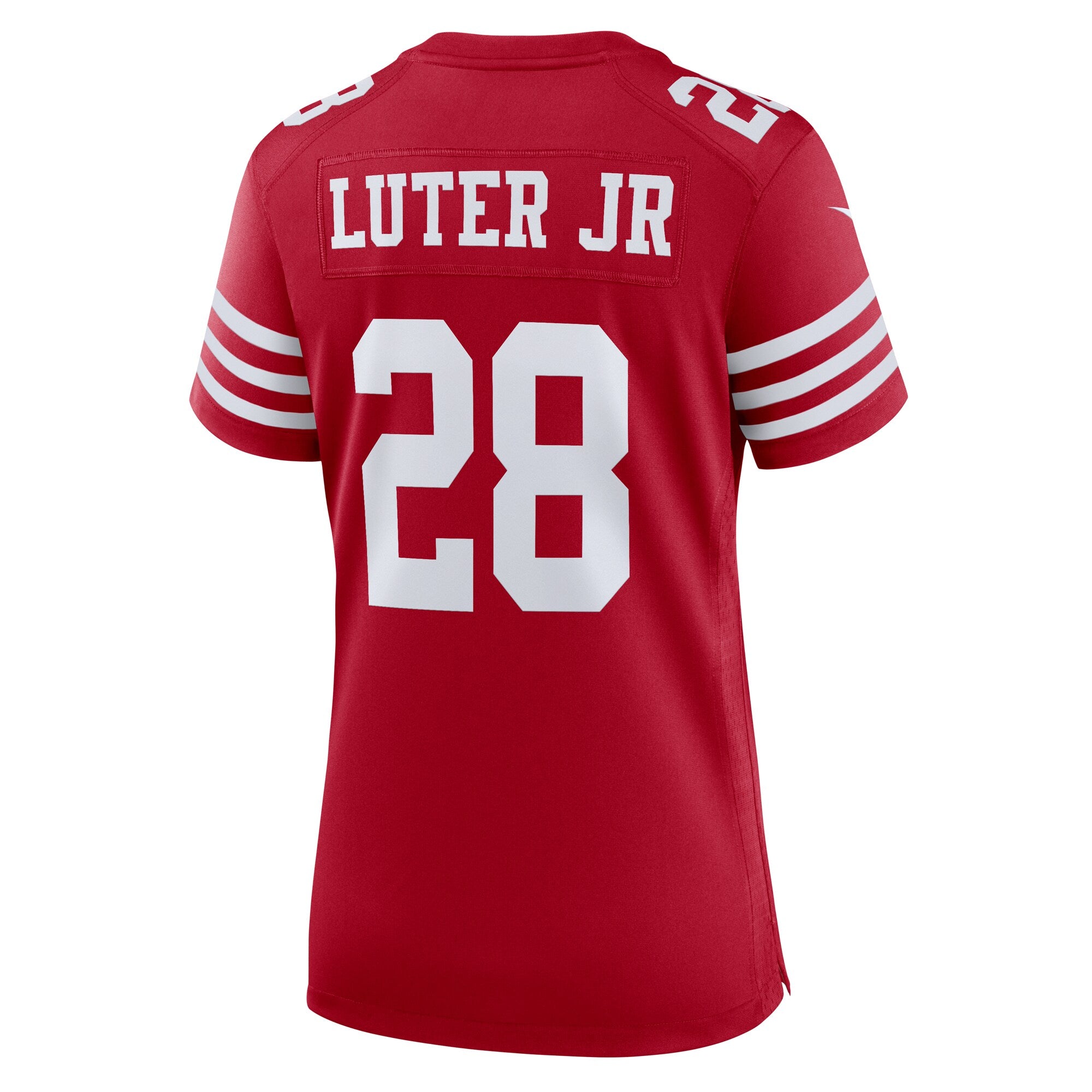 Darrell Luter Jr. San Francisco 49ers Nike Women's  Game Jersey -  Scarlet