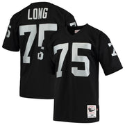 Howie Long Las Vegas Raiders 1983 Mitchell &amp; Ness Authentic Throwback Retired Player Jersey - Black
