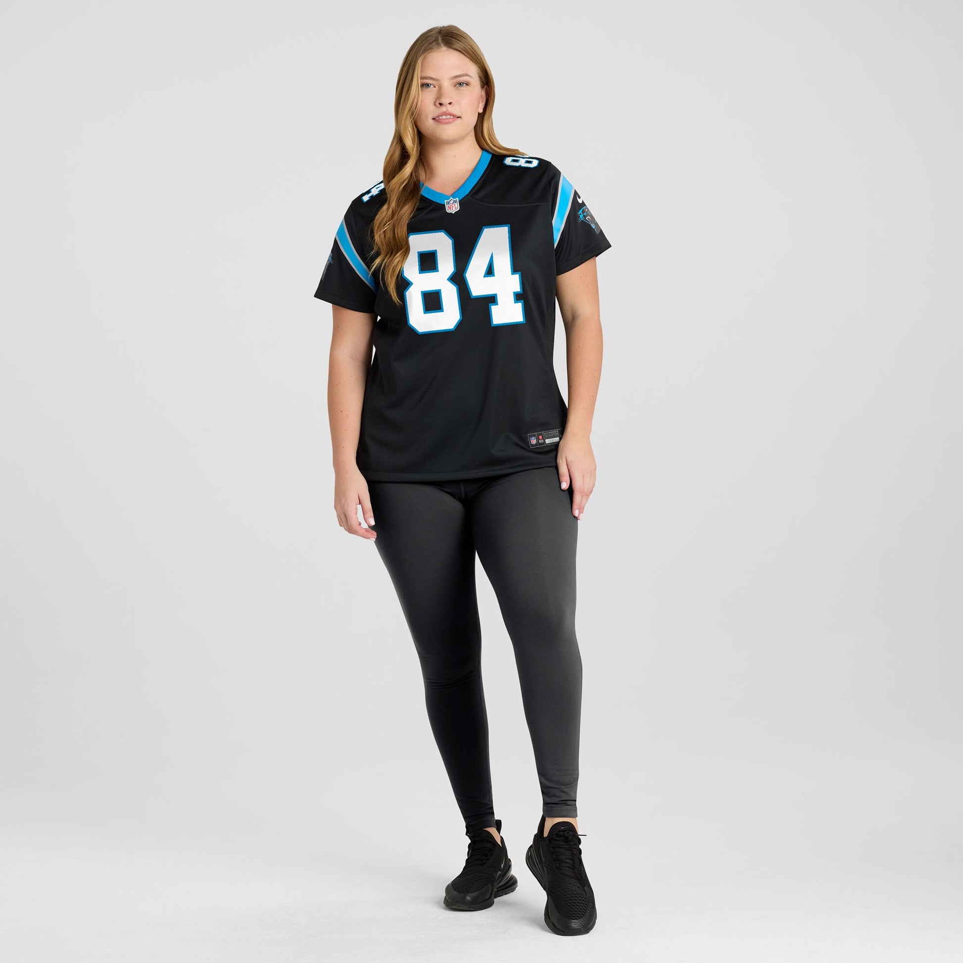 Mitchell Evans Carolina Panthers Nike Women's Team Game Jersey -  Black