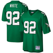 Reggie White Philadelphia Eagles Mitchell &amp; Ness Big &amp; Tall 1990 Retired Player Replica Jersey - Kelly Green