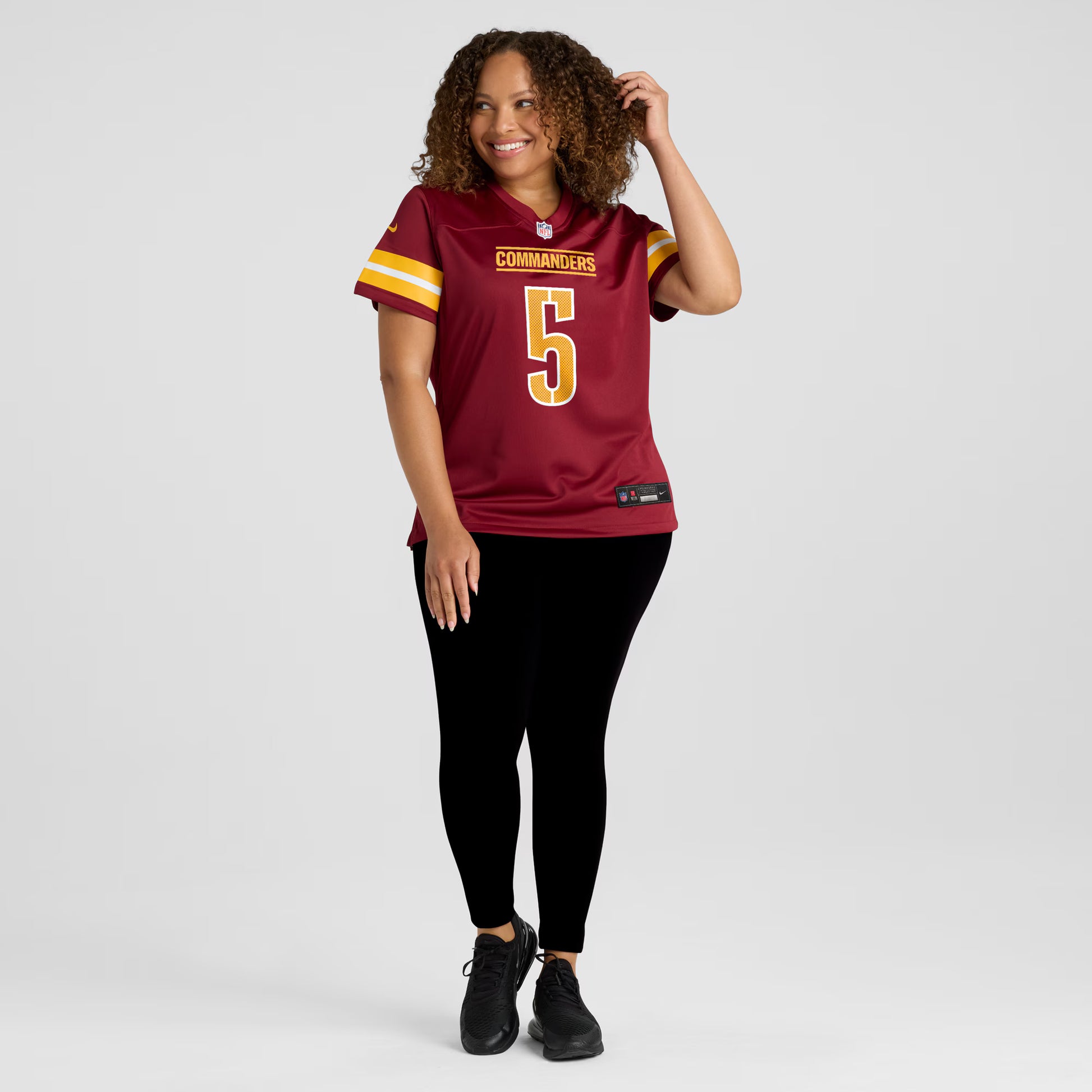 Jayden Daniels Washington Commanders Nike Women's  Player Game Jersey - Burgundy