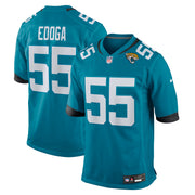 Chuma Edoga Jacksonville Jaguars Nike Team Game Jersey -  Teal