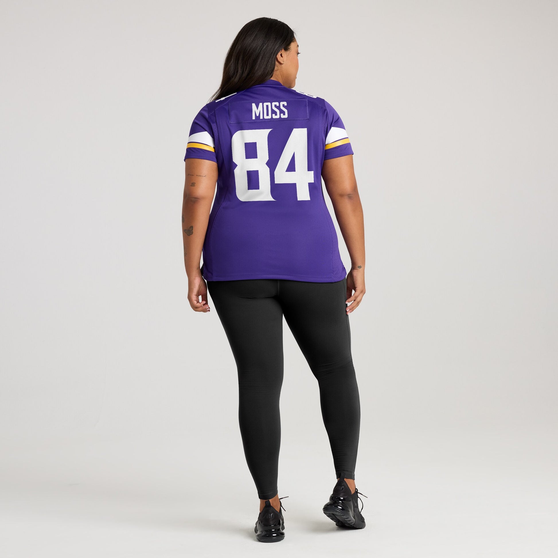 Randy Moss Minnesota Vikings Nike Women's Game Retired Player Jersey - Purple