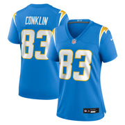 Tyler Conklin Los Angeles Chargers Nike Women's Team Game Jersey -  Powder Blue