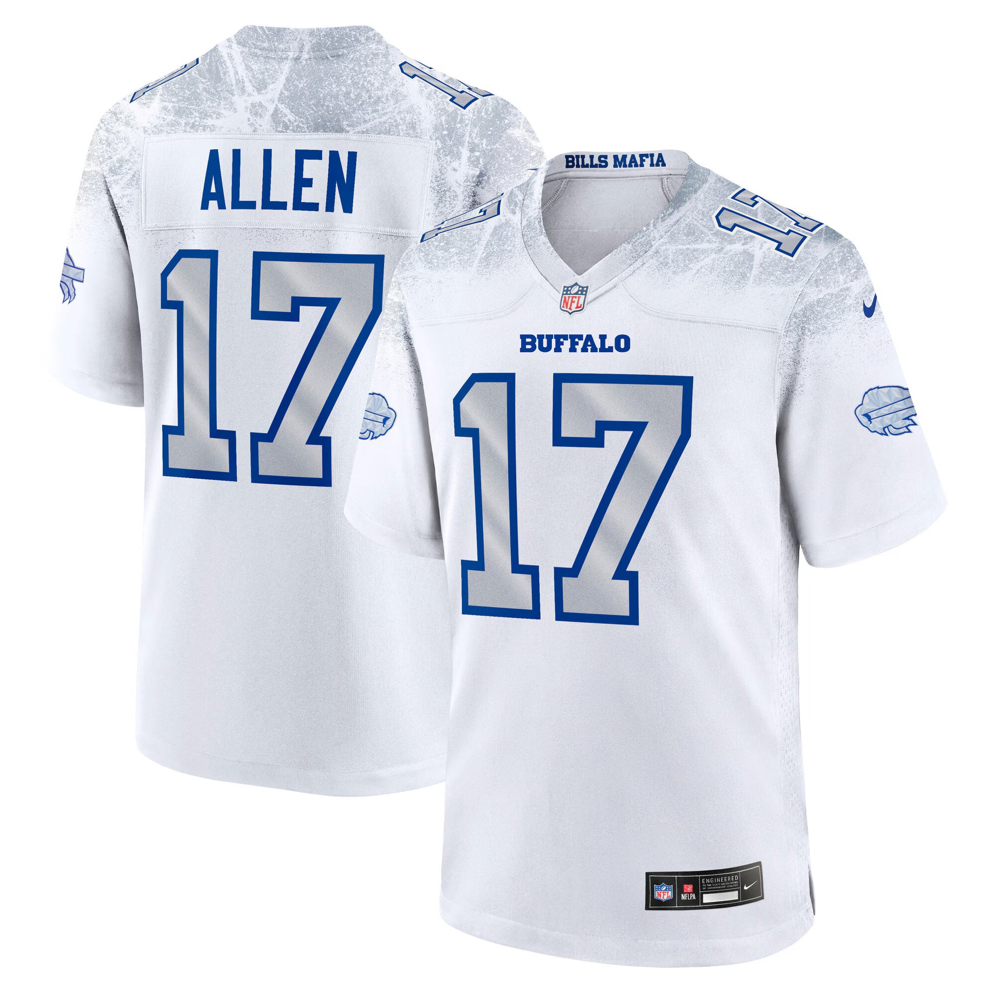Josh Allen Buffalo Bills Nike 2025 Rivalries Collection Game Jersey - White