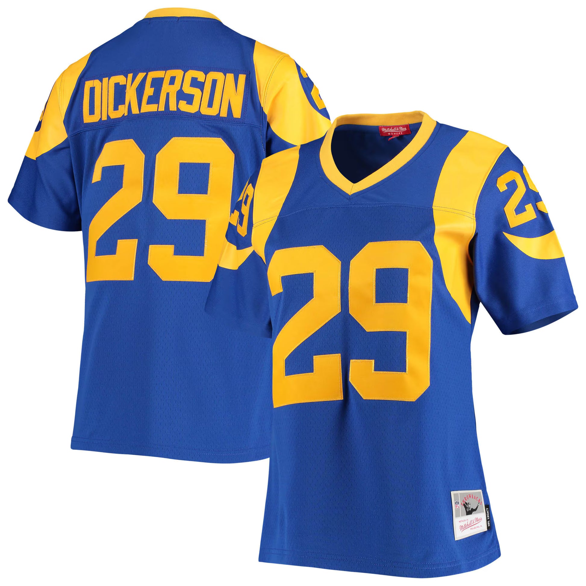 Eric Dickerson Los Angeles Rams Mitchell &amp; Ness Women's Legacy Replica Team Jersey - Royal