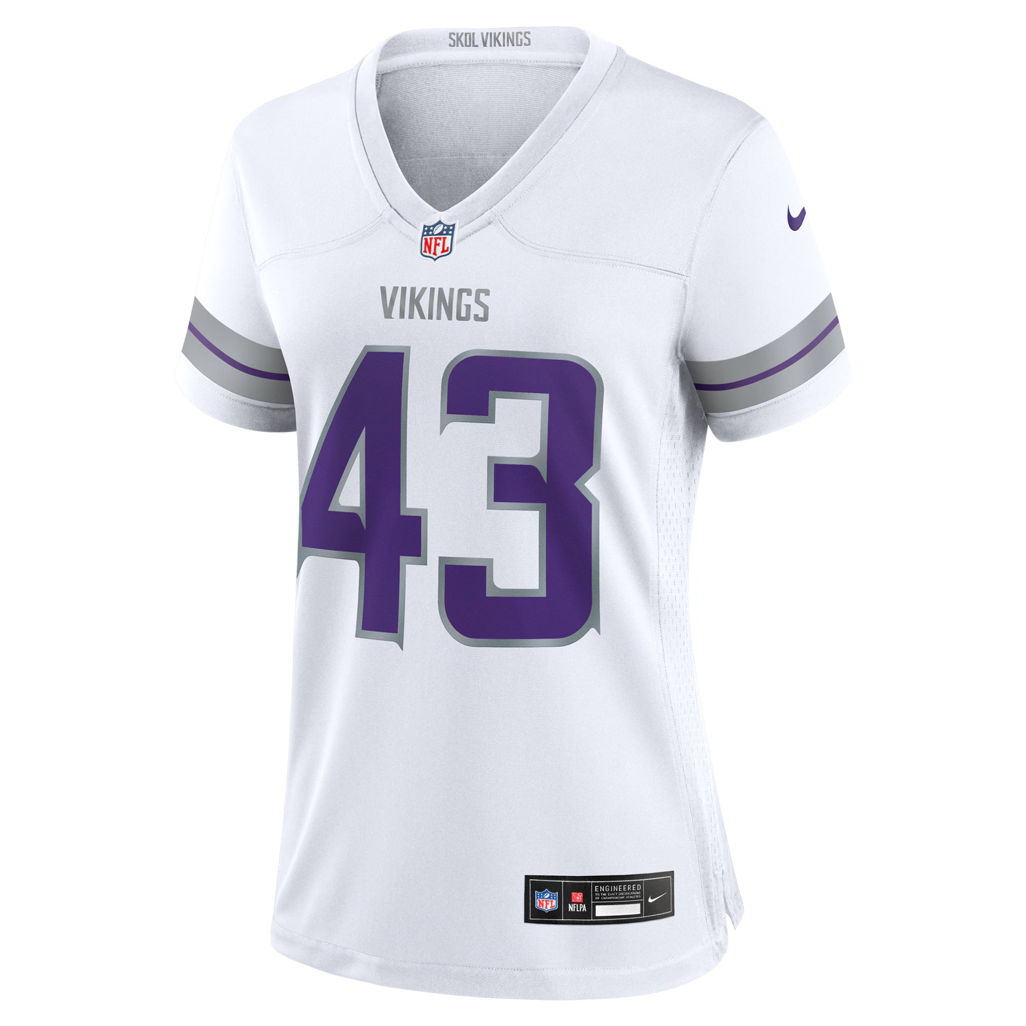 Andrew Van Ginkel Minnesota Vikings Nike Women's Alternate Game Jersey -  White