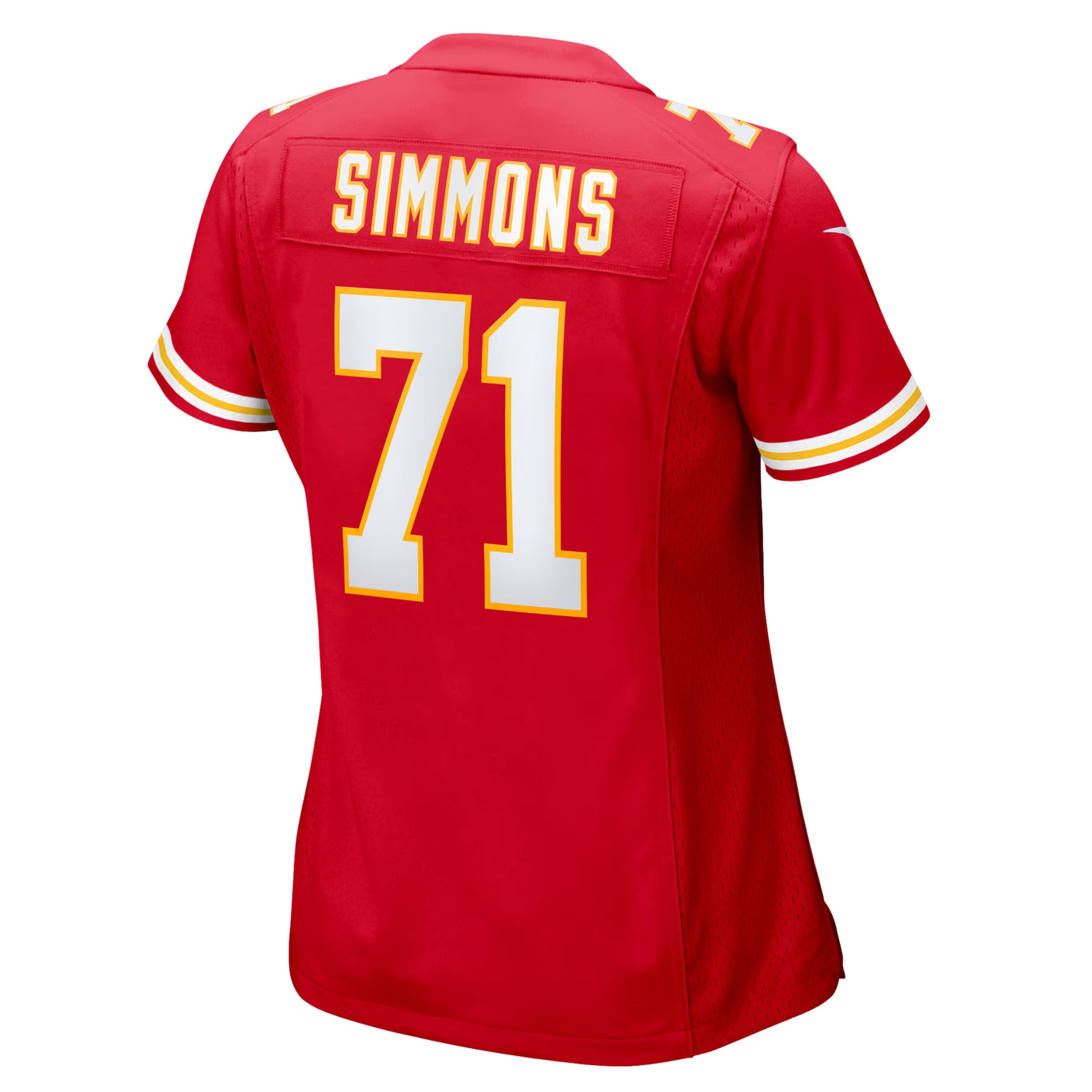 Josh Simmons Kansas City Chiefs Nike Women's Team Game Jersey -  Red