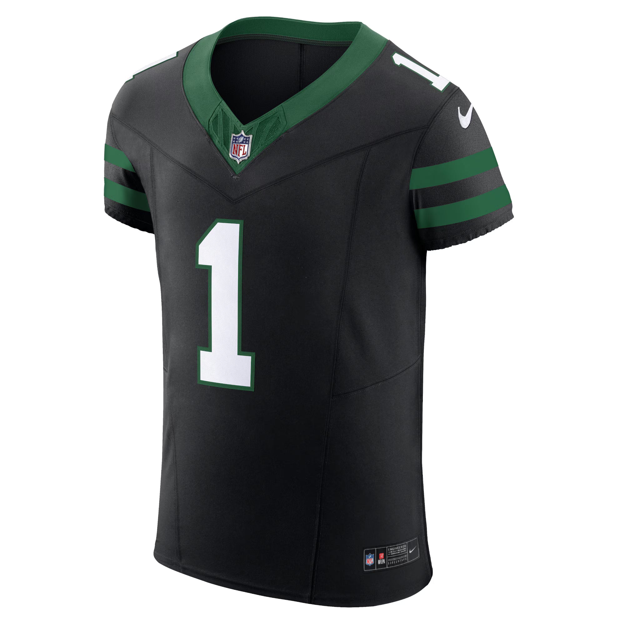 Ahmad Sauce Gardner New York Jets Nike Vapor F.U.S.E. Elite Jersey Vapor F.U.S.E. Elite Jersey - Black