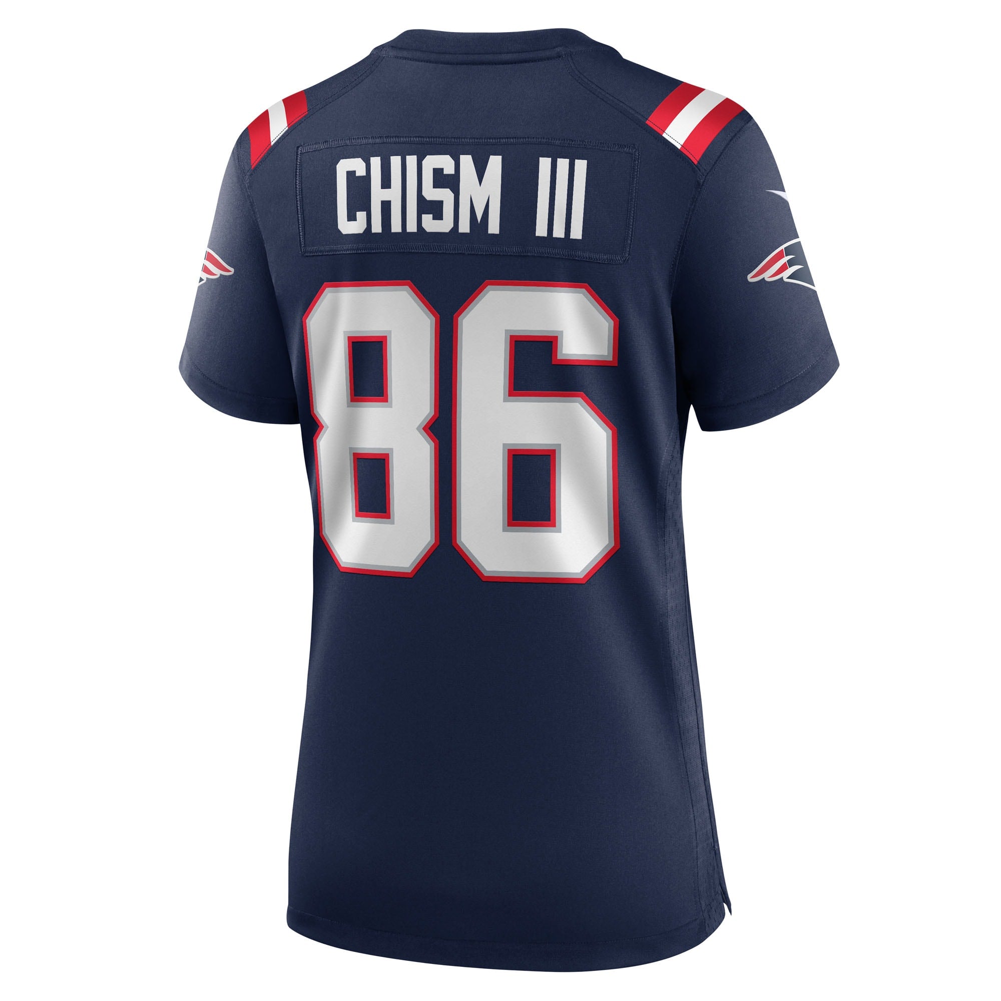 Efton Chism III New England Patriots Nike Women's Team Game Jersey -  Navy