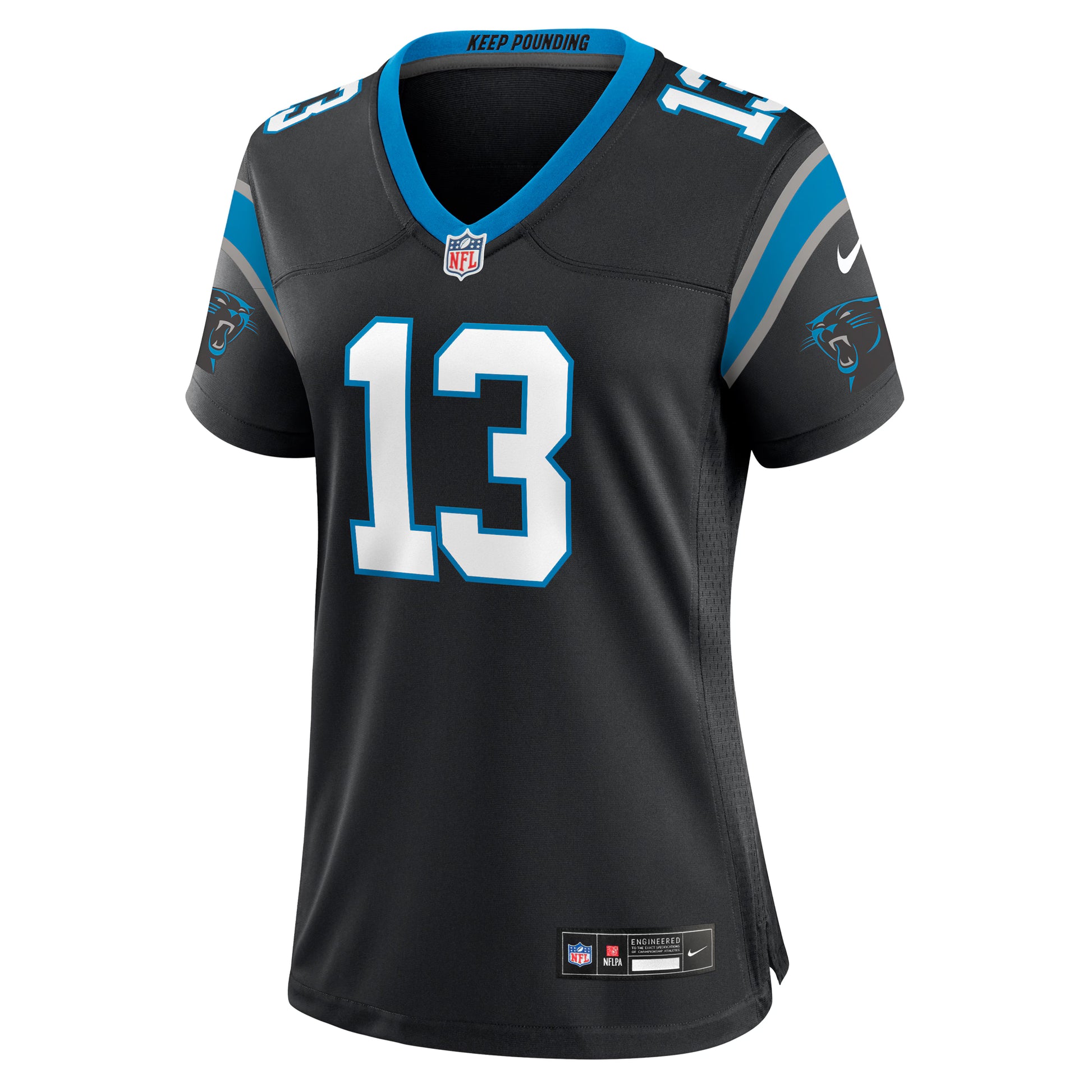 Hunter Renfrow Carolina Panthers Nike Women's Team Game Jersey -  Black