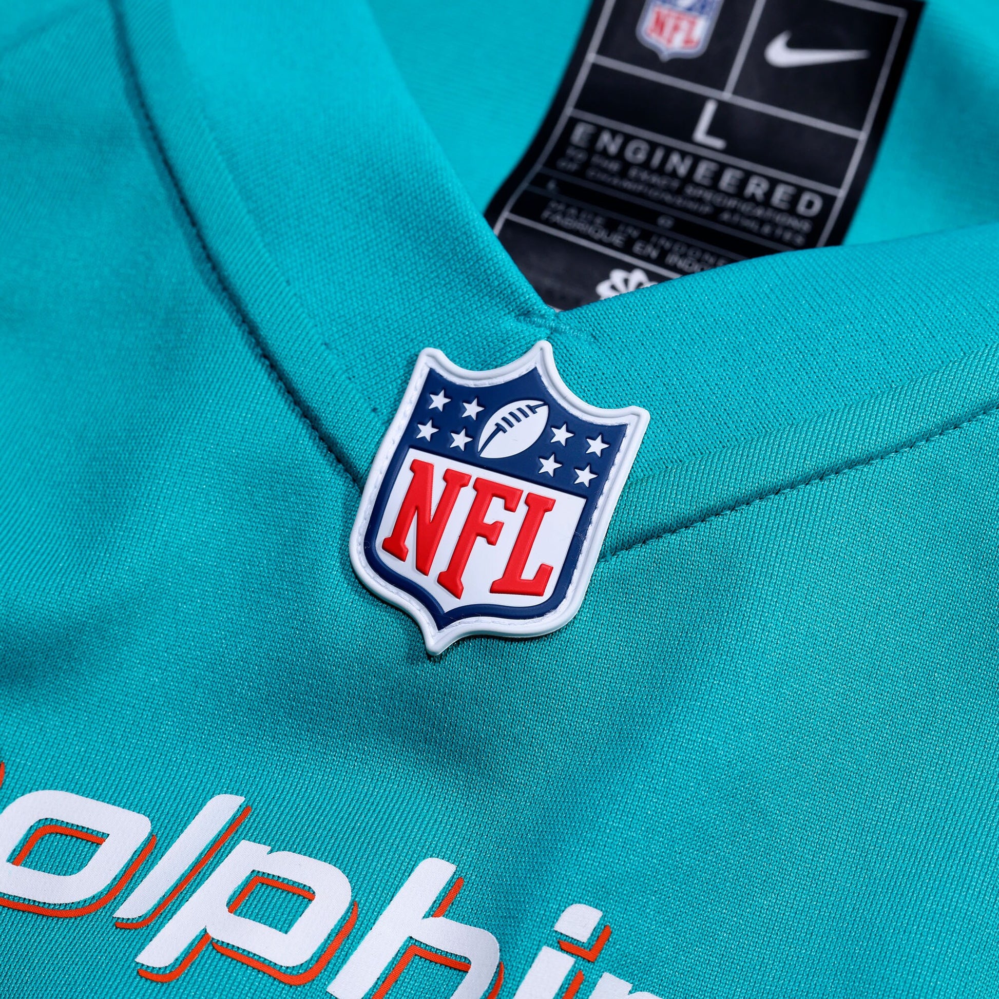 K.J. Britt Miami Dolphins Nike Team Game Jersey -  Aqua