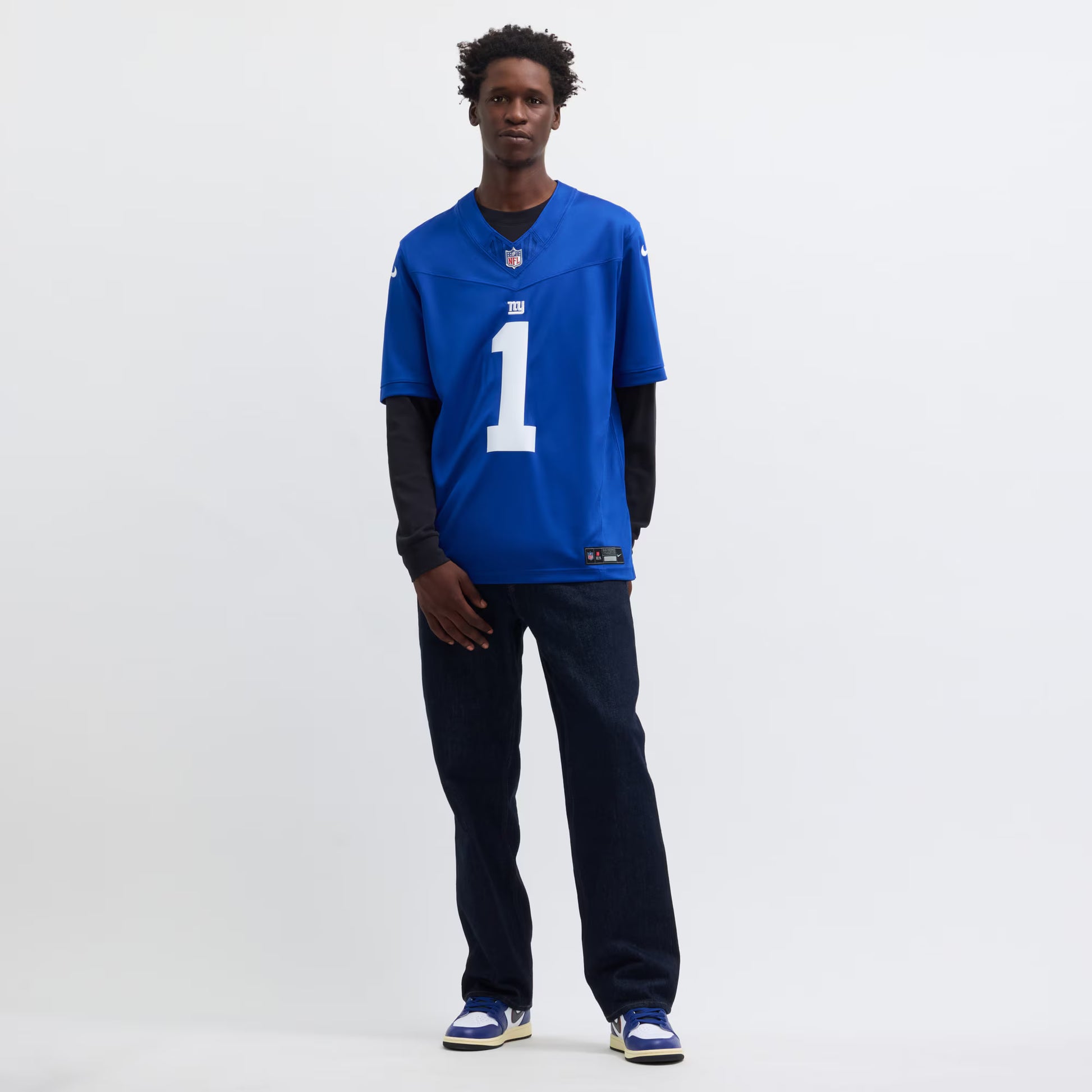 Malik Nabers New York Giants Nike Vapor F.U.S.E. Limited Jersey - Royal