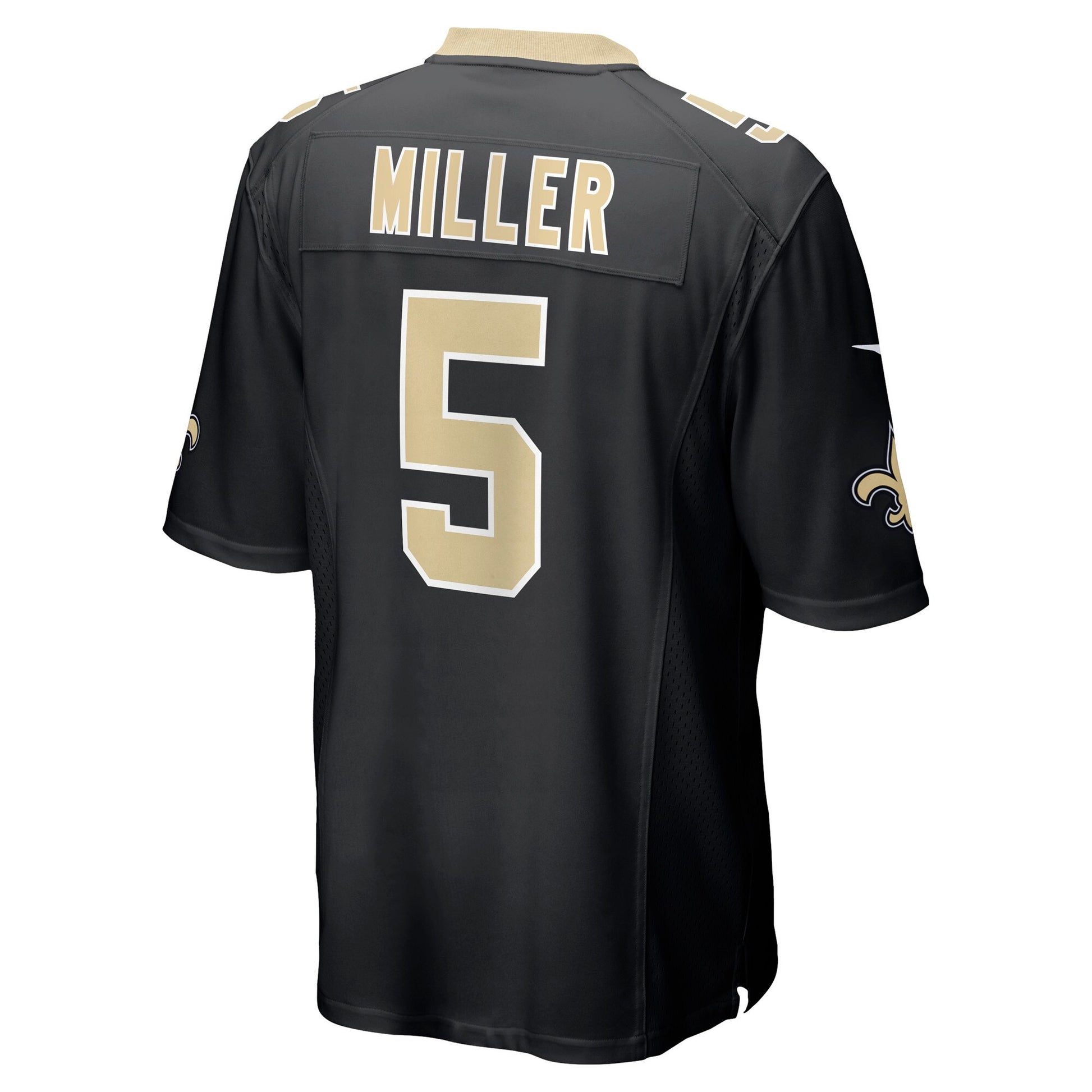 Kendre Miller New Orleans Saints Nike Team Game Jersey -  Black