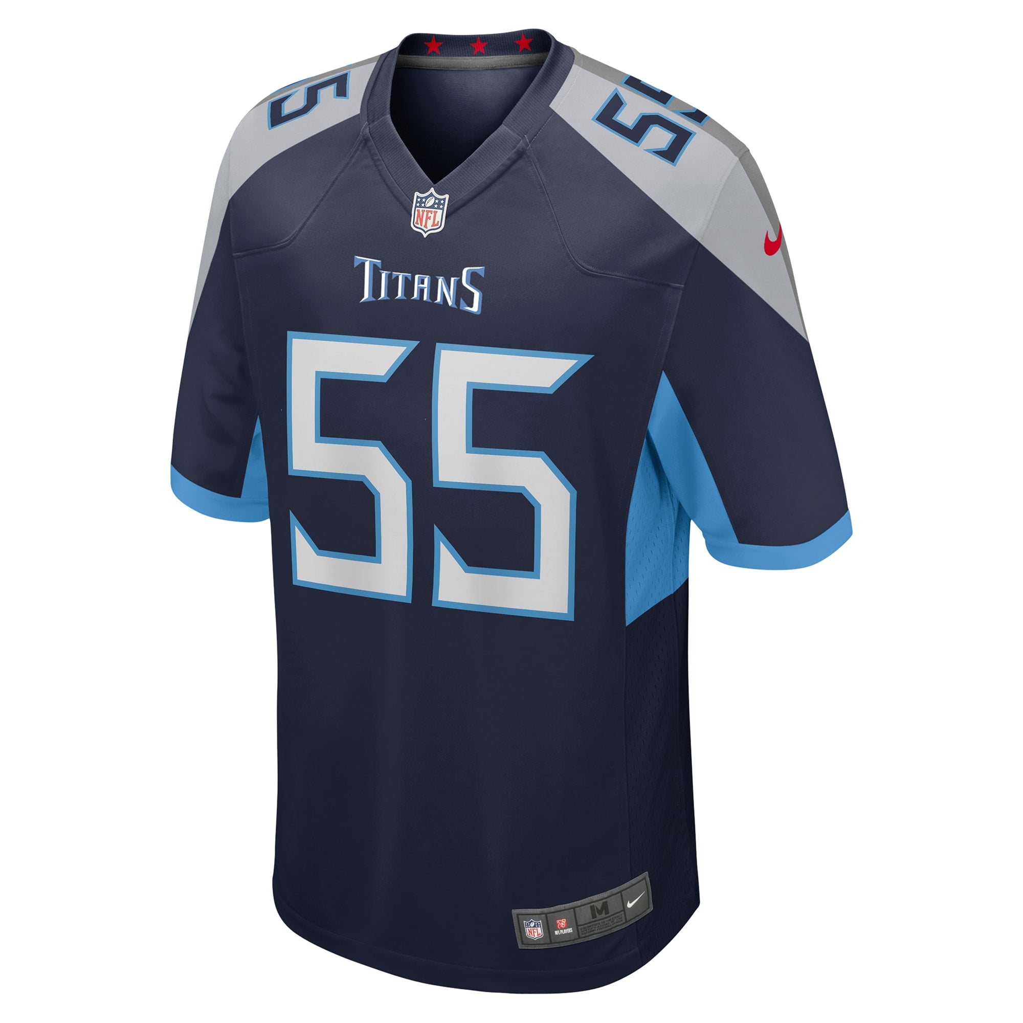 JC Latham Tennessee Titans Nike  Player Game Jersey - Navy
