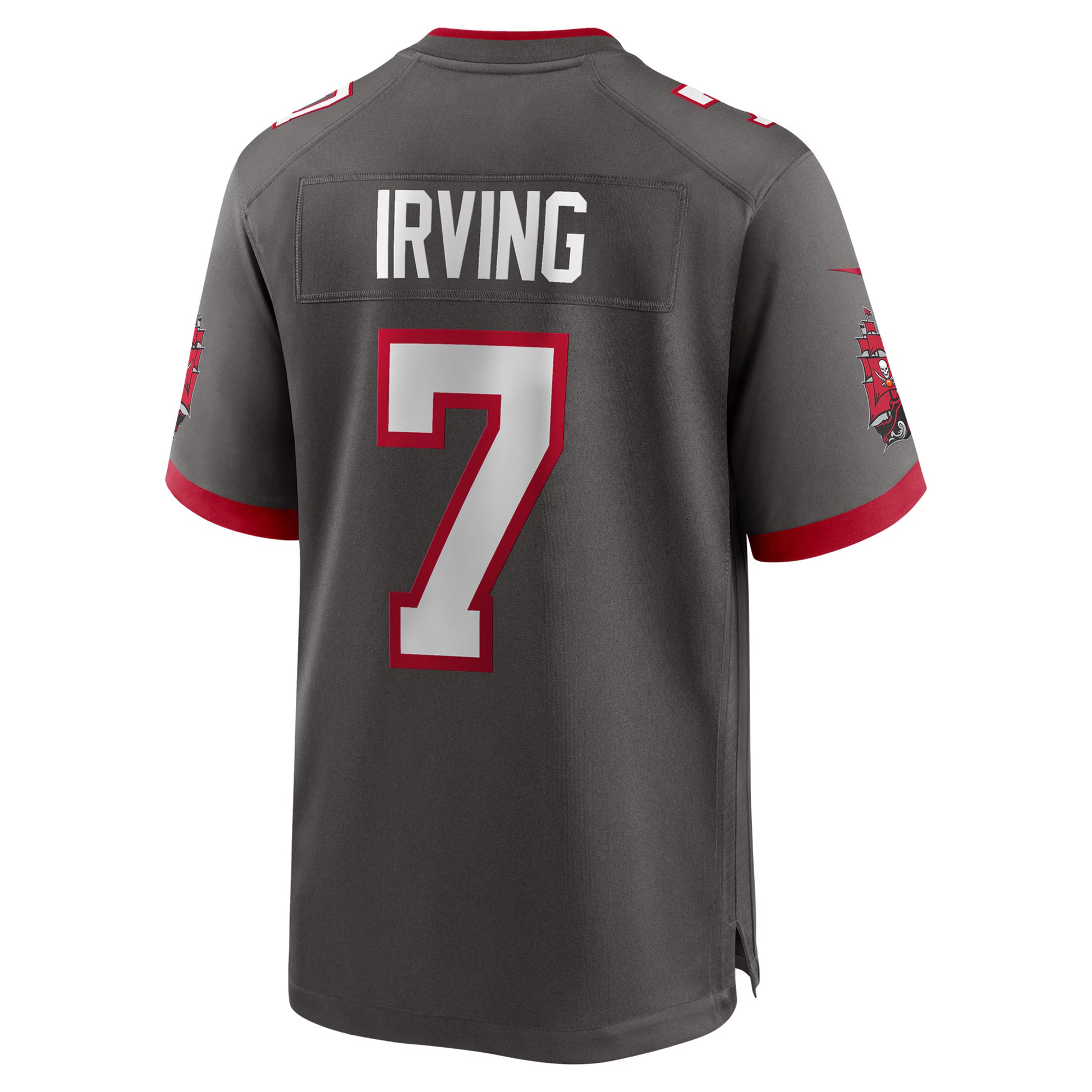 Bucky Irving Tampa Bay Buccaneers Nike Alternate Game Jersey -  Pewter