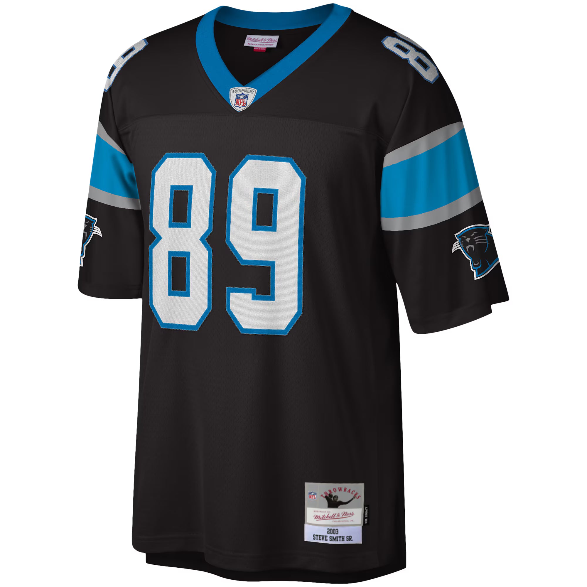 Steve Smith Carolina Panthers Mitchell &amp; Ness Legacy Replica Jersey - Black