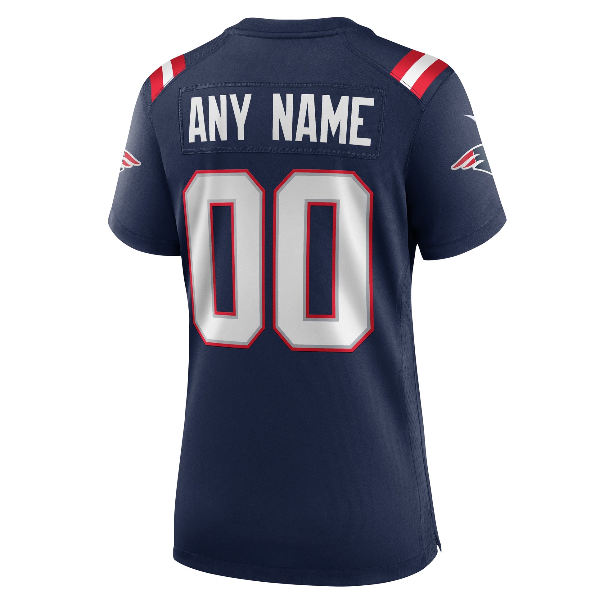 New England Patriots Nike Women's Custom Game Jersey - Navy