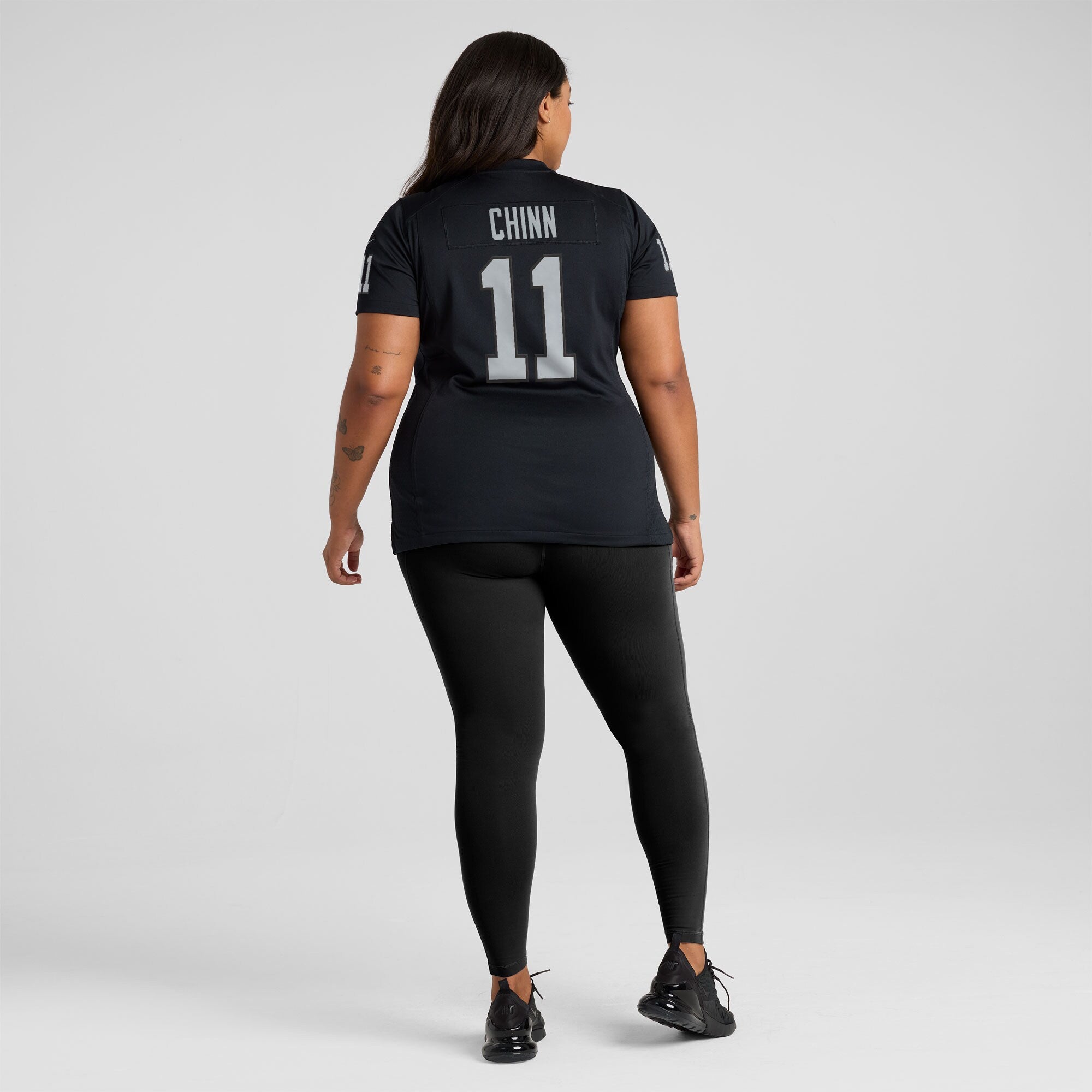 Jeremy Chinn Las Vegas Raiders Nike Women's Team Game Jersey -  Black