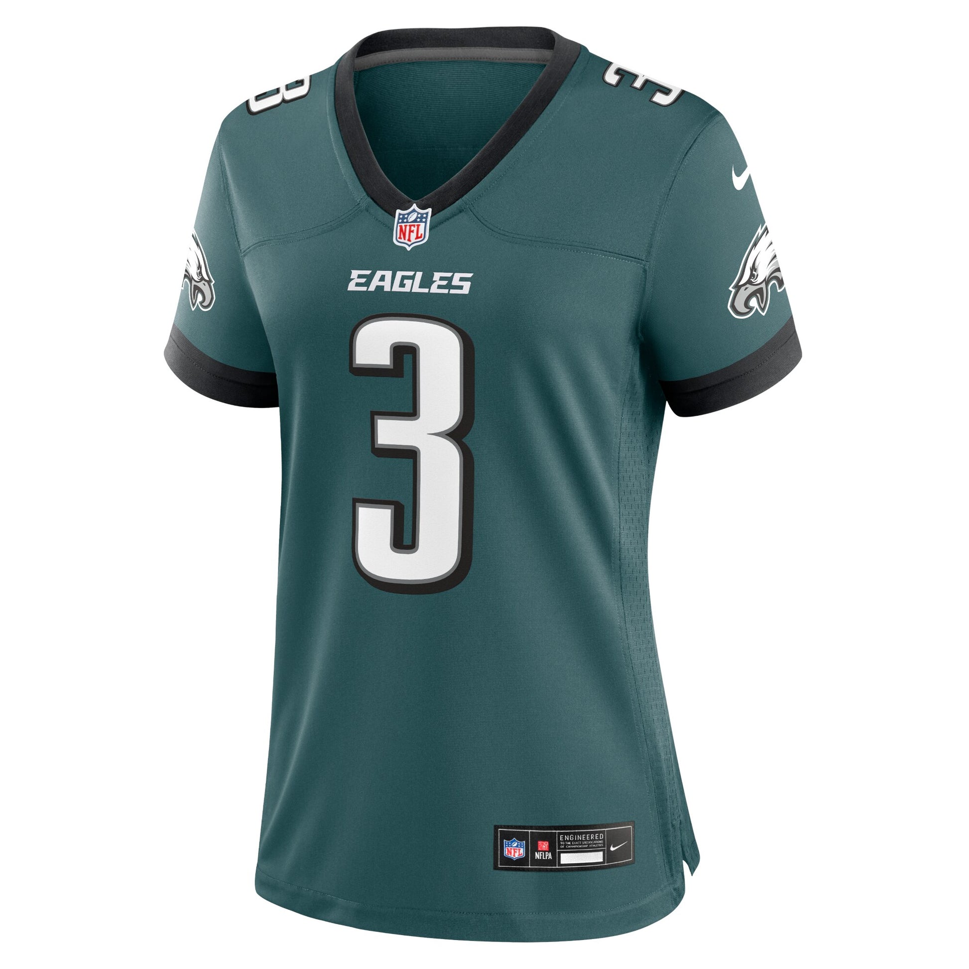 Nolan Smith Philadelphia Eagles Nike Women's Team Game Jersey - Midnight Green